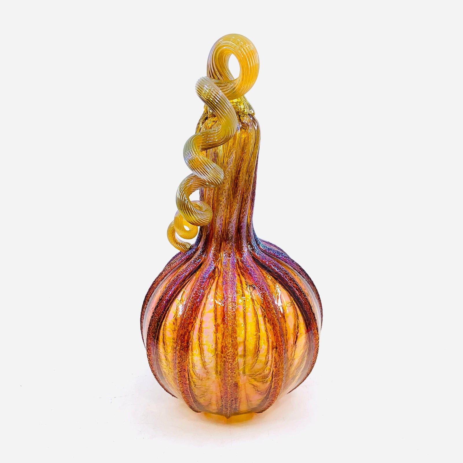 Daily Pumpkin 3953 Gourd Gabby Luke Adams Glass Blowing Studio 