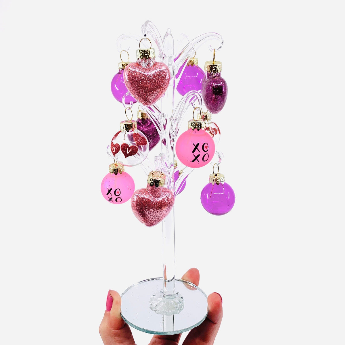 Glass Valentine Tree Decor GANZ 