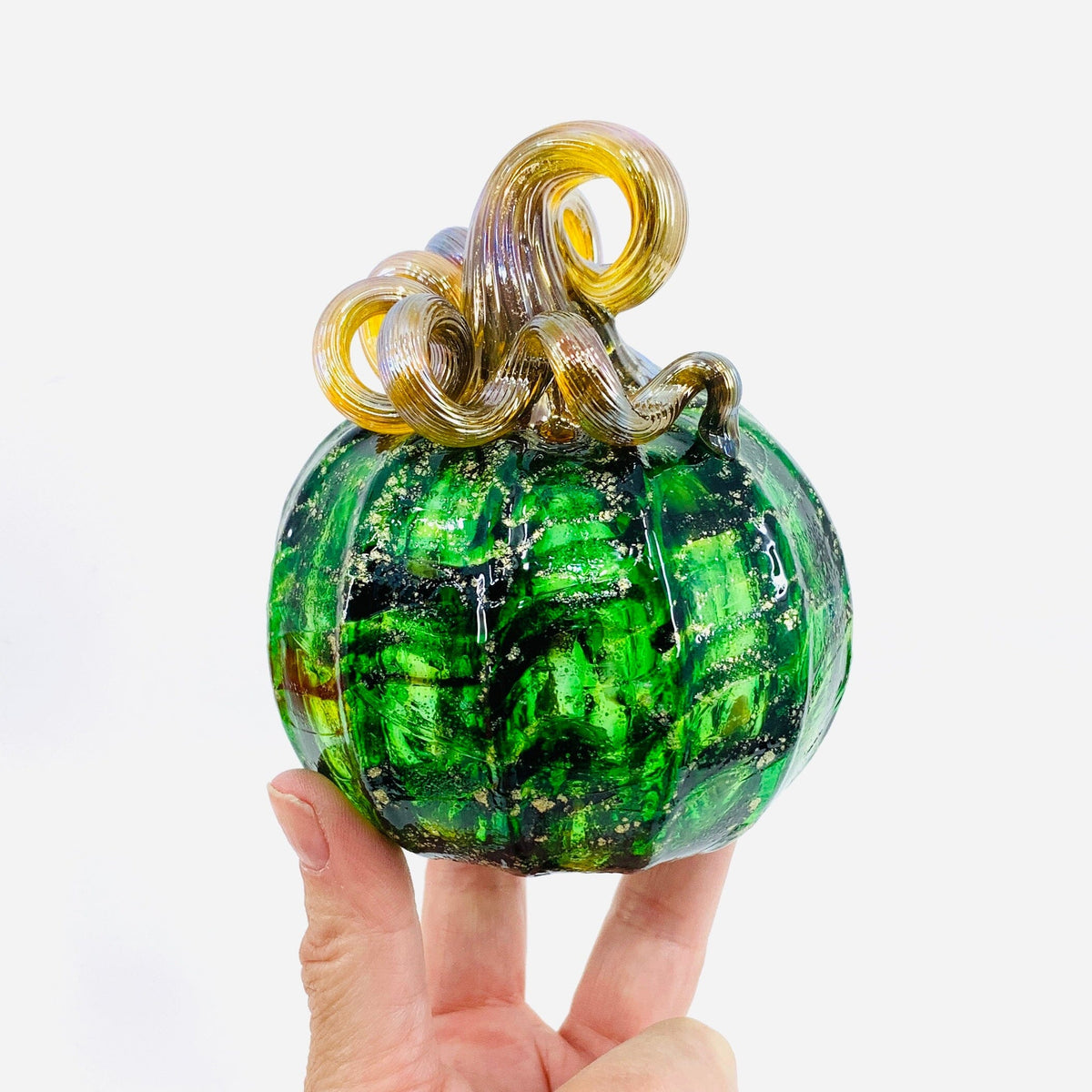 Daily Pumpkin 1743 Mini Gabby Luke Adams Glass Blowing Studio 