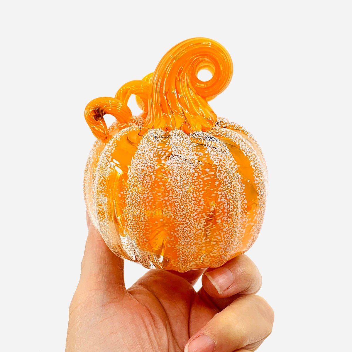 Daily Pumpkin 3770 Mini Gabby Luke Adams Glass Blowing Studio 