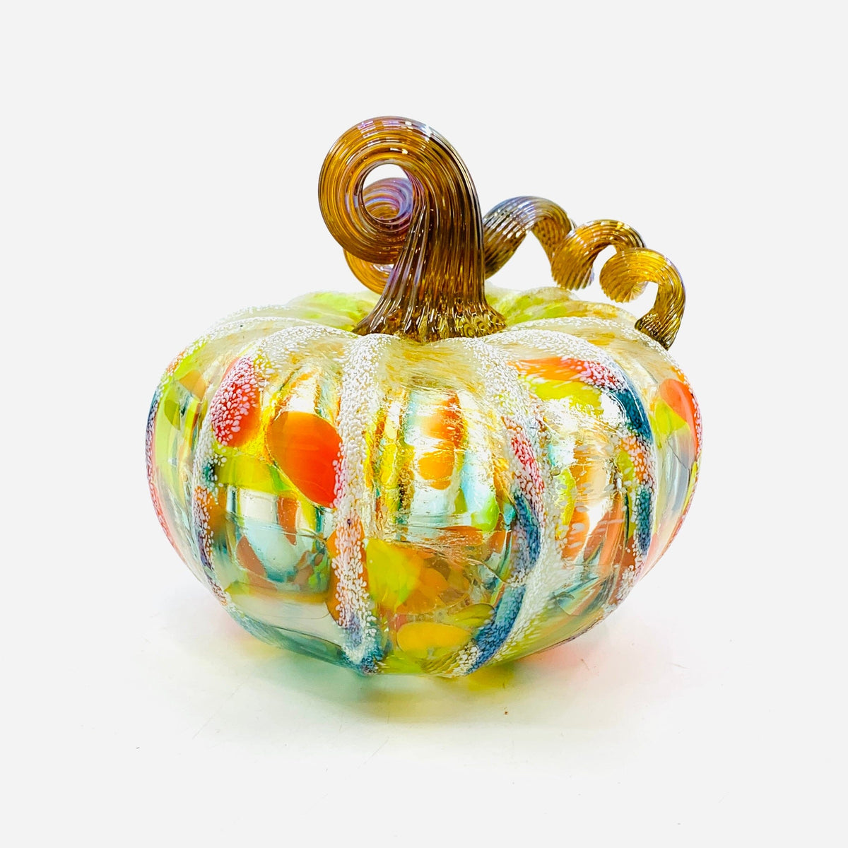 Daily Pumpkin 3919 Fall Squat Gabby Luke Adams Glass Blowing Studio 