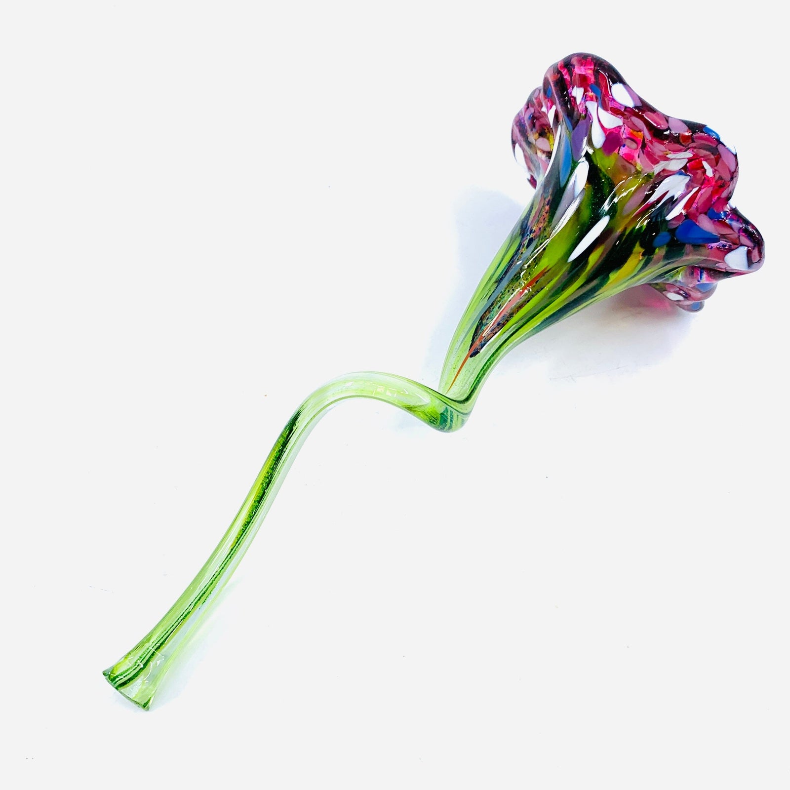 Pulled Glass Flower 68 Decor Luke Adams Glass Blowing Studio 