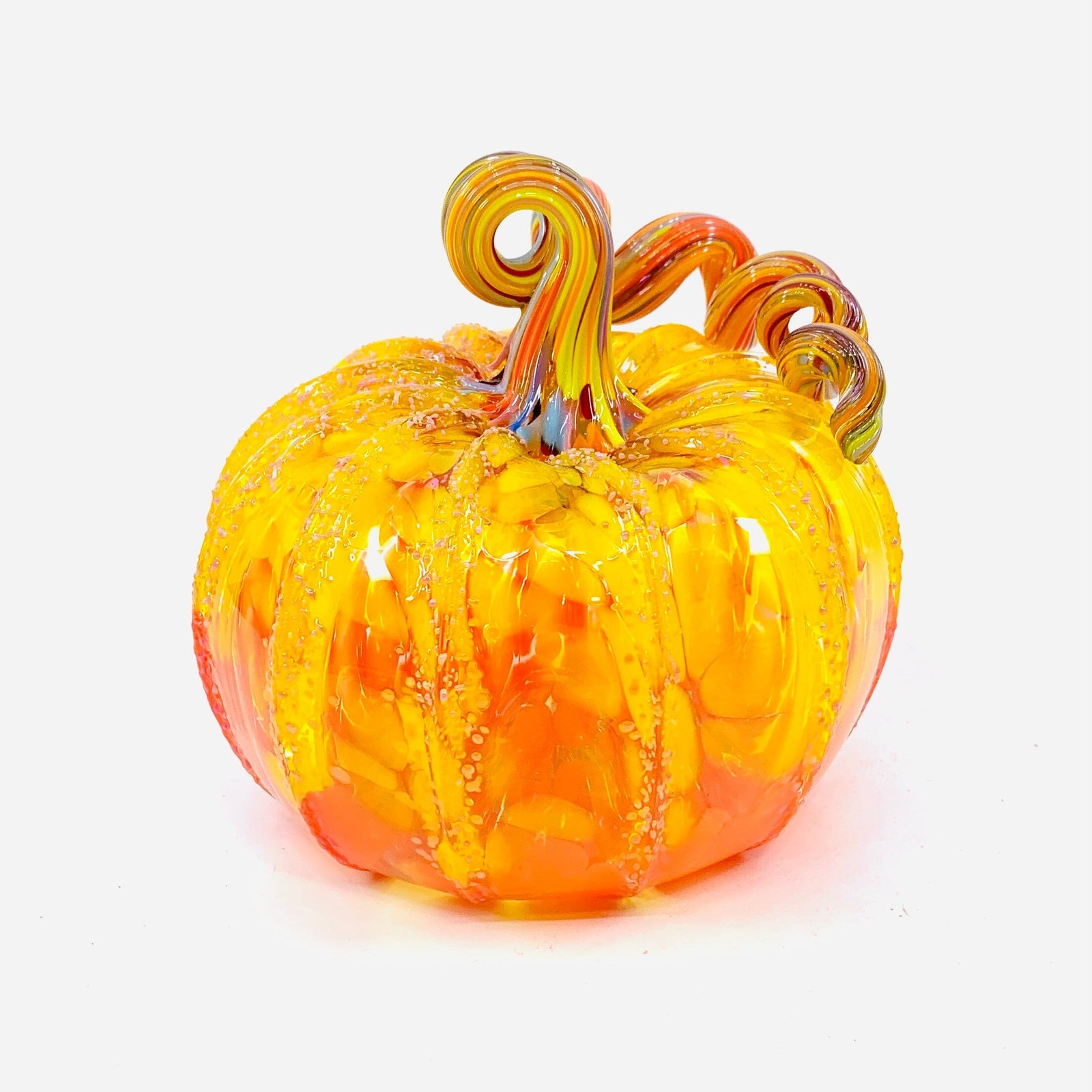 Daily Pumpkin 2589 Squat Gabby Luke Adams Glass Blowing Studio 
