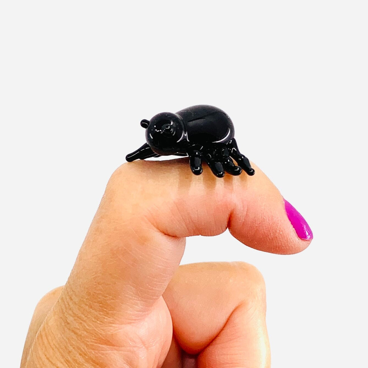 Little Glass Mama and Baby Bug Miniature Alex 