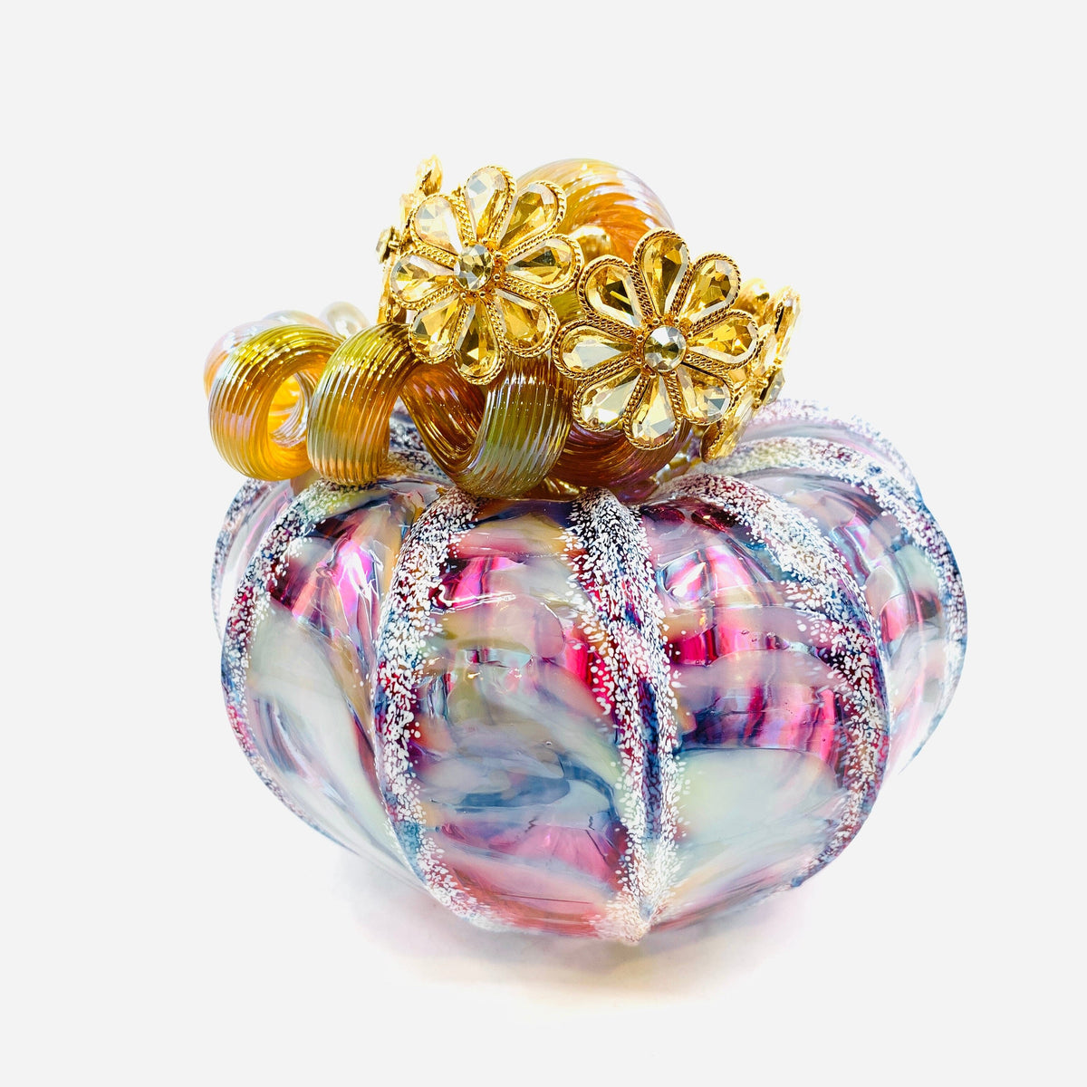 Daily Pumpkin 2871 Gift Me Squat Gabby Luke Adams Glass Blowing Studio 