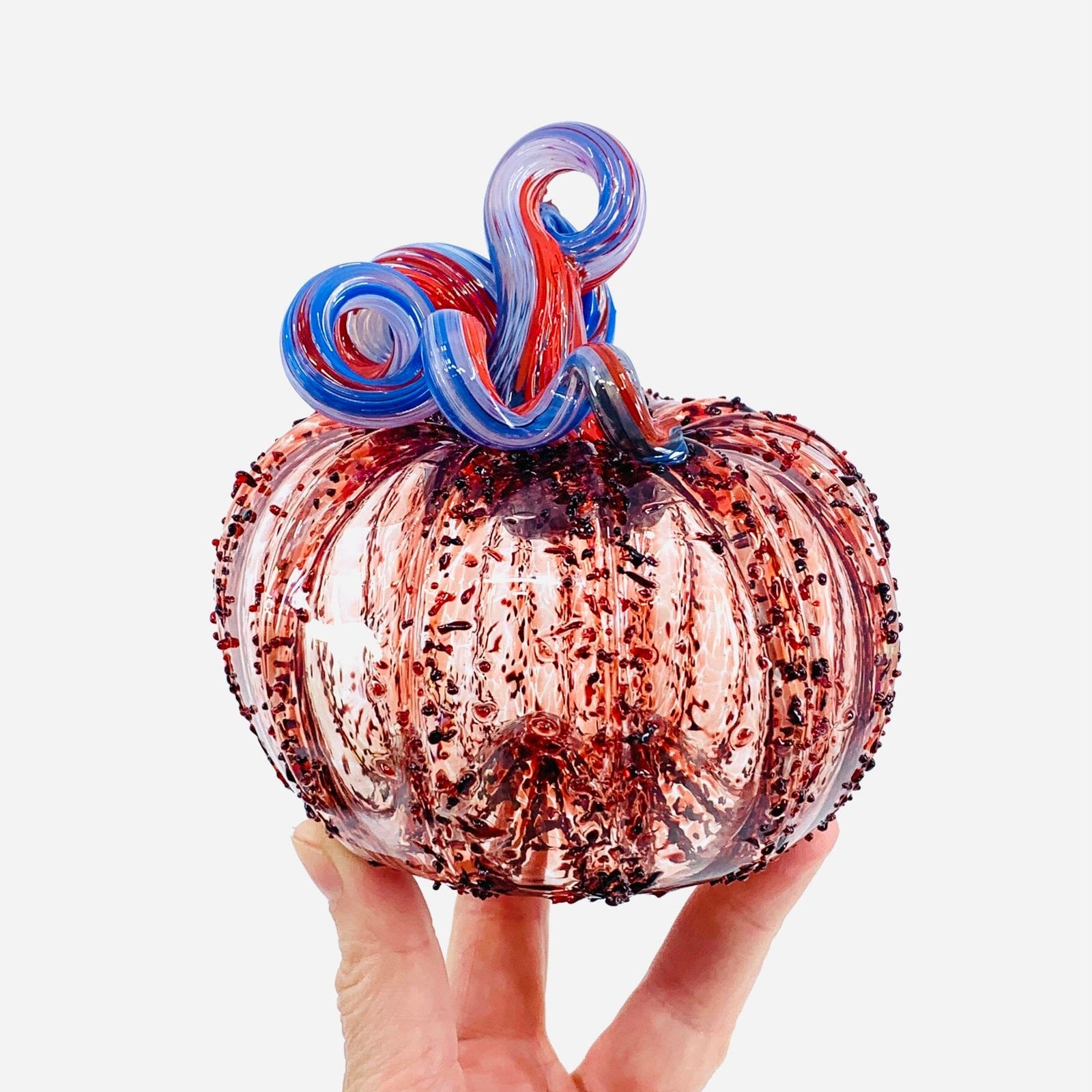 Daily Pumpkin 268 American Squat Gabby Luke Adams Glass Blowing Studio 