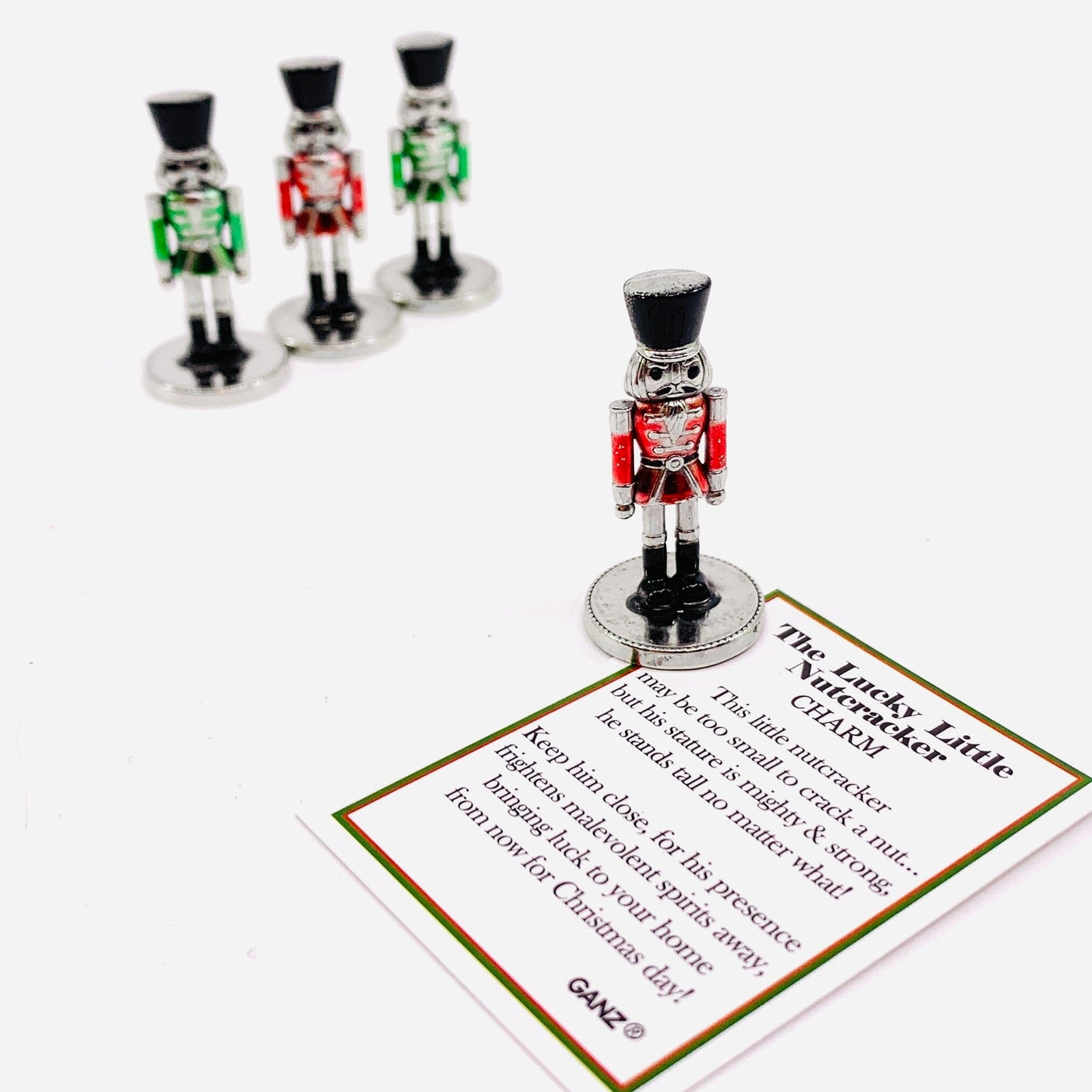 The Lucky Little Nutcracker Charm - PT 110 GANZ 