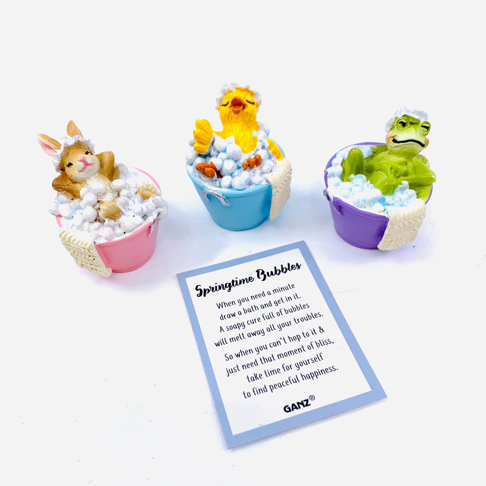 Springtime Bubbles - PT 19 Miniature GANZ 