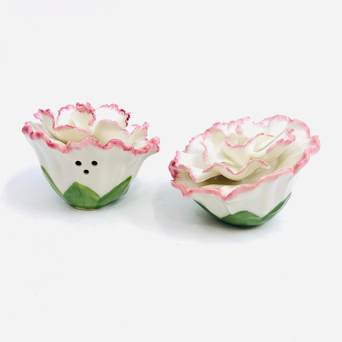 Carnation Salt and Pepper Shakers COSMOS 
