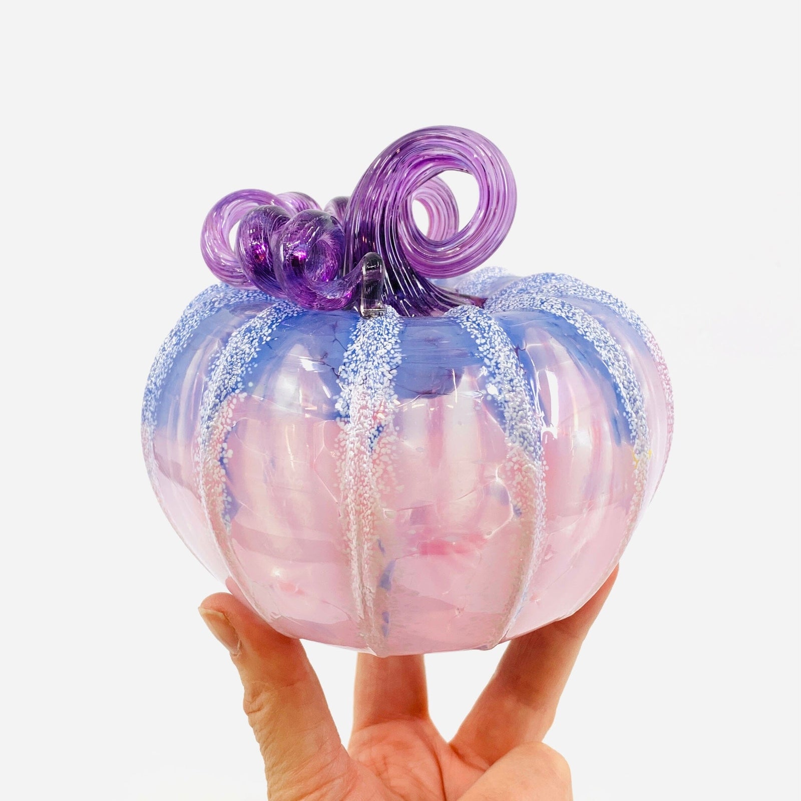 Daily Pumpkin 1052 Squat Gabby Luke Adams Glass Blowing Studio 