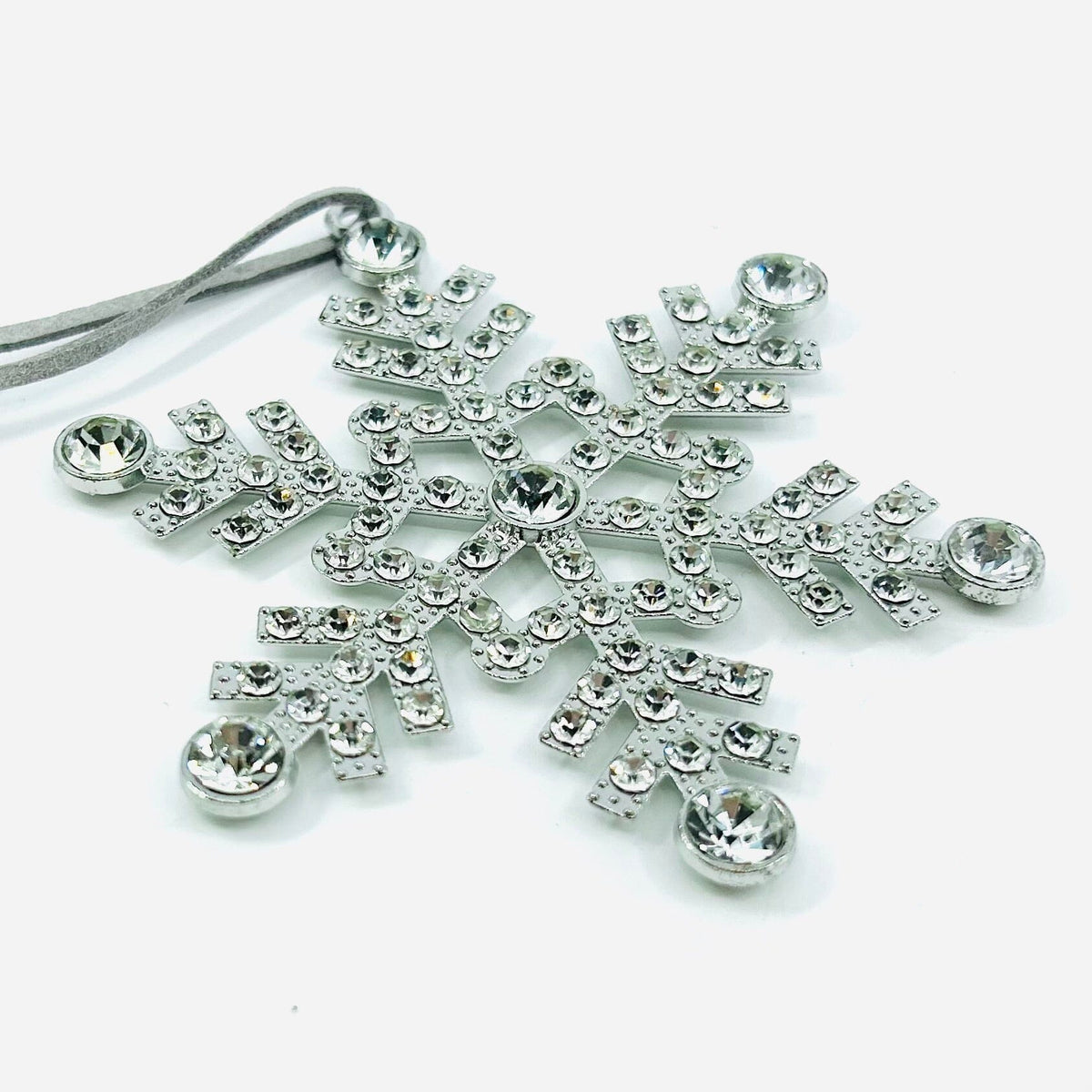 Crystal Snowflake Ornament Oak Street 