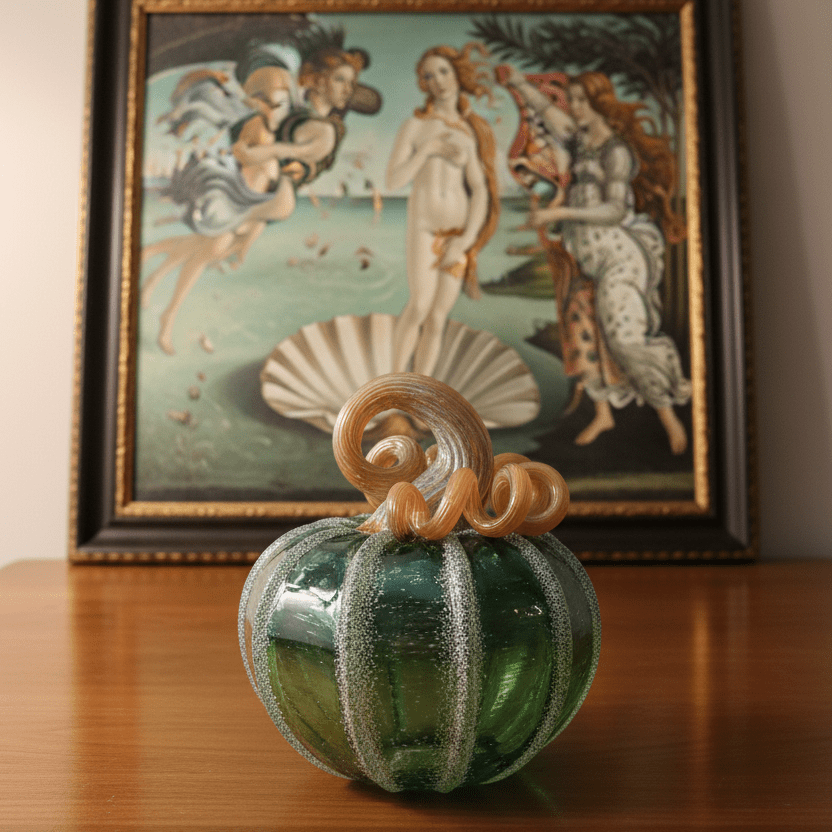 Daily Pumpkin 3920 Squat Gabby Luke Adams Glass Blowing Studio 