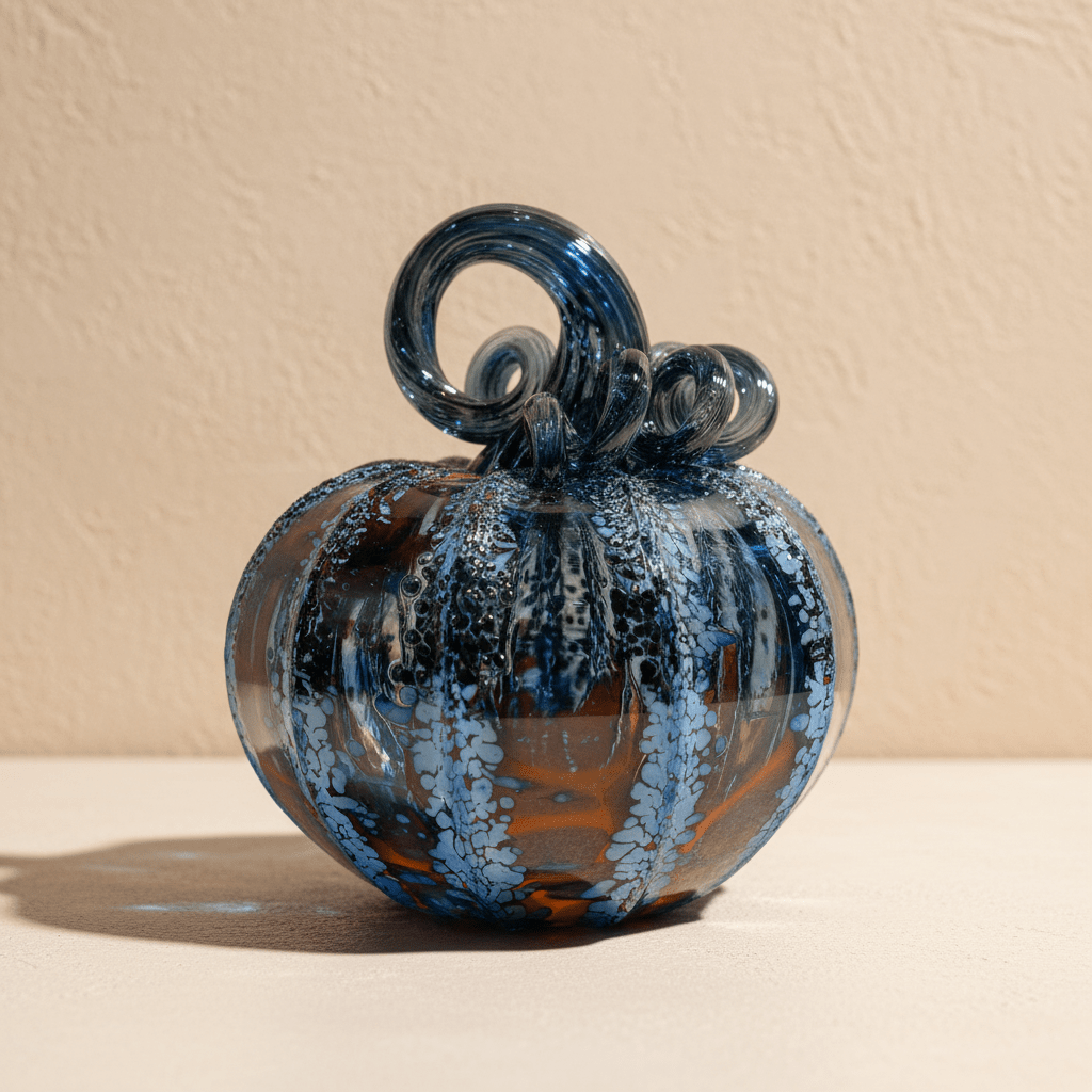 Daily Pumpkin 15 Squat Gabby Luke Adams Glass Blowing Studio 