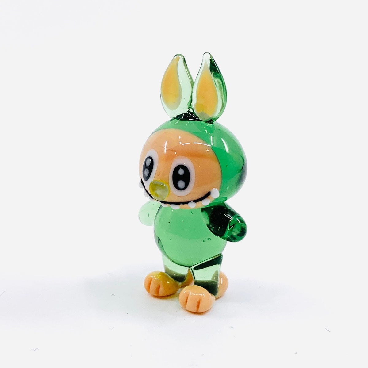 Glass Labubu Monsters, Green Alex 