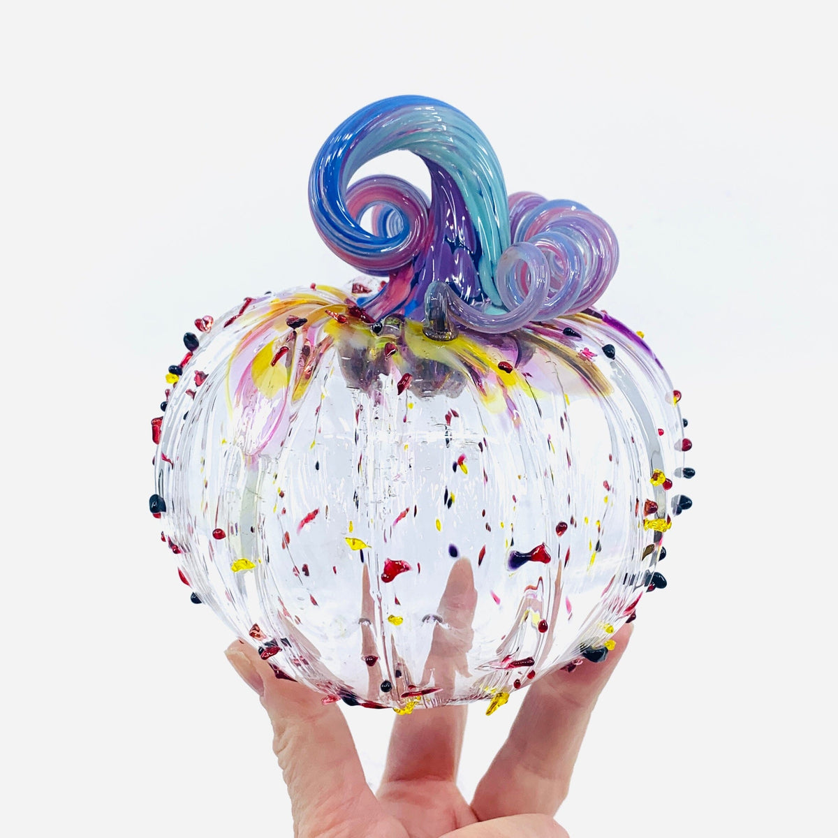 Daily Pumpkin 3247 Squat Gabby Luke Adams Glass Blowing Studio 