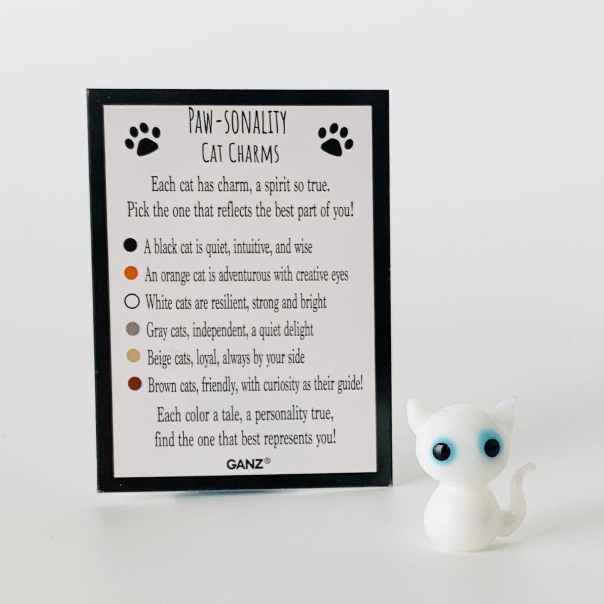 Paw - Sonality Charm - PT189 GANZ White 