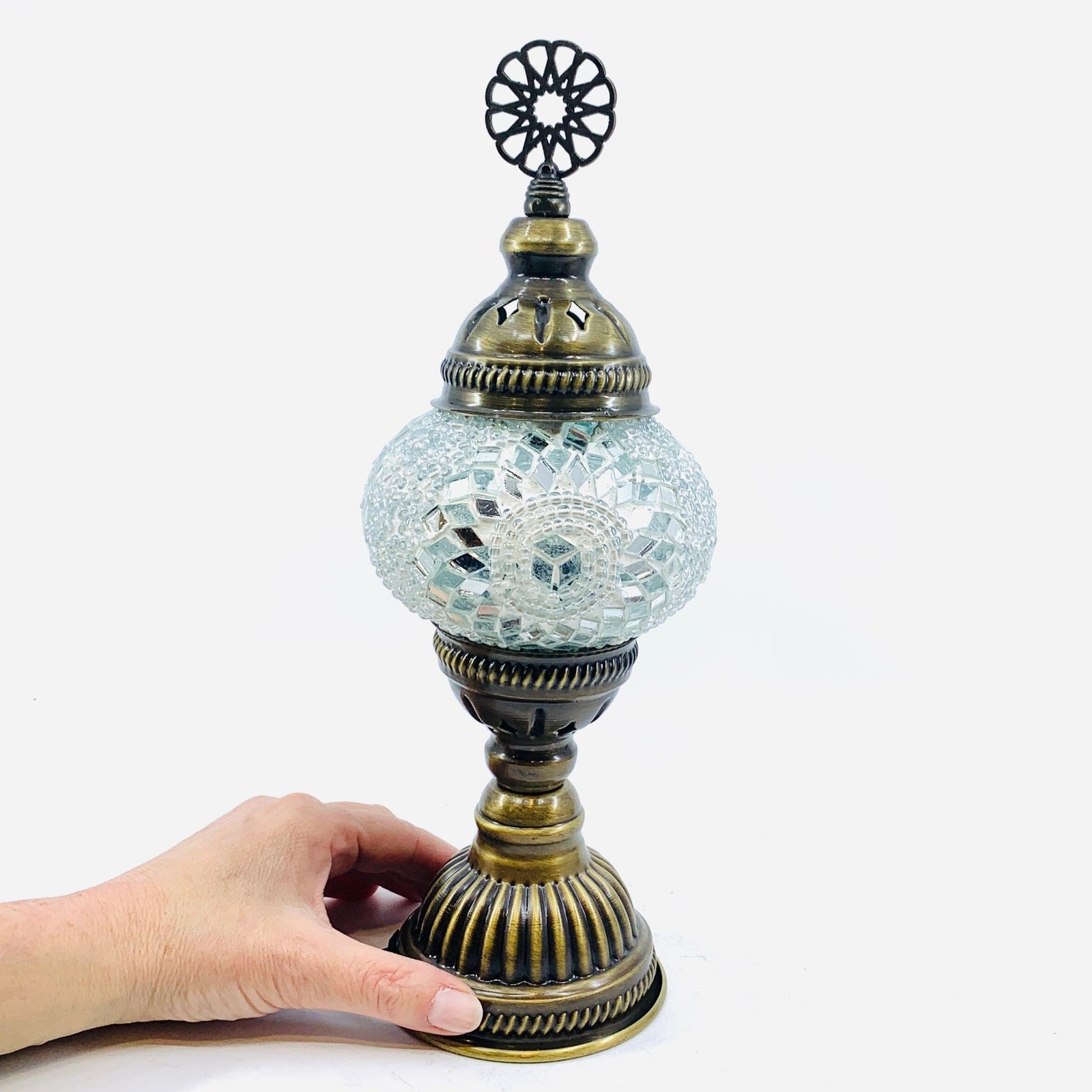 Turkish Mosaic Lamp, 23 Decor Natto USA 