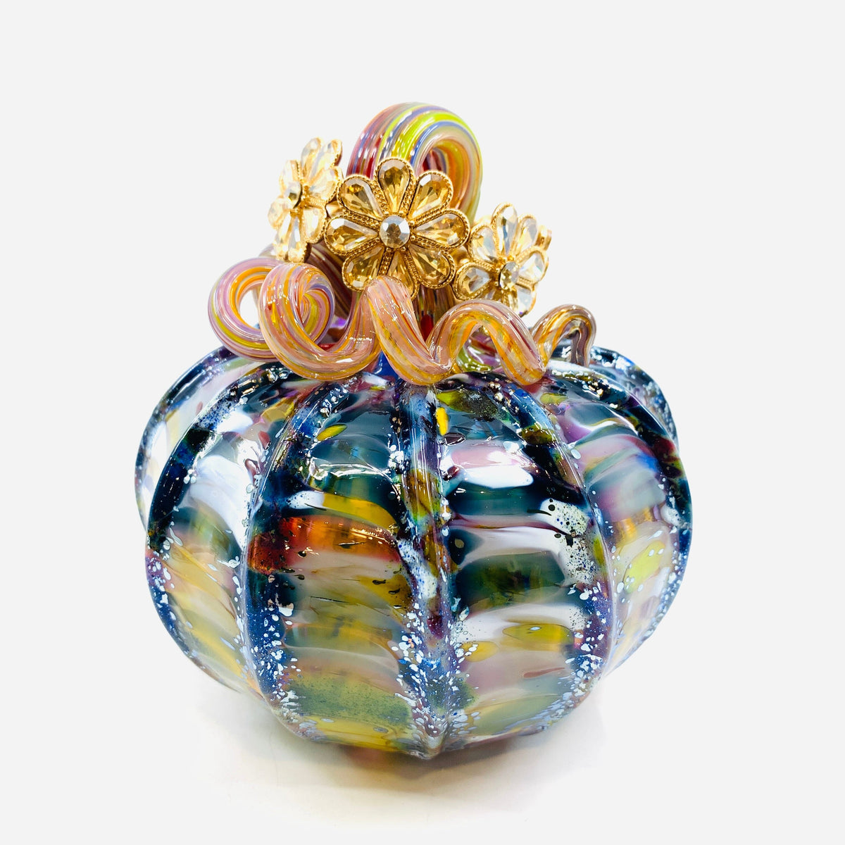 Daily Pumpkin 2875 Gift Me Squat Gabby Luke Adams Glass Blowing Studio 