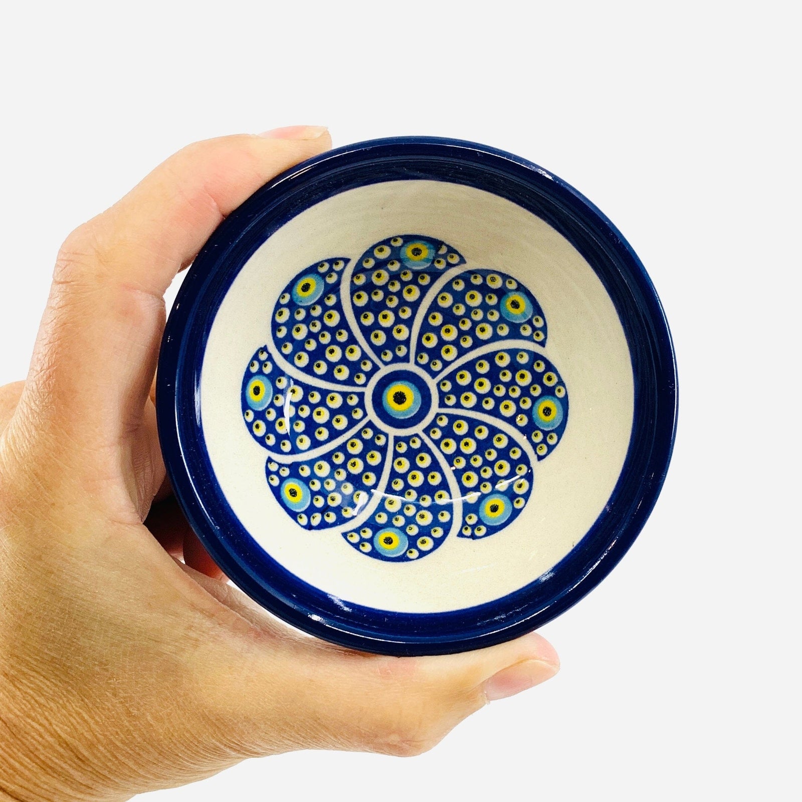 Handmade Turkish Evil Eye Bowl 1 Decor Natto USA 