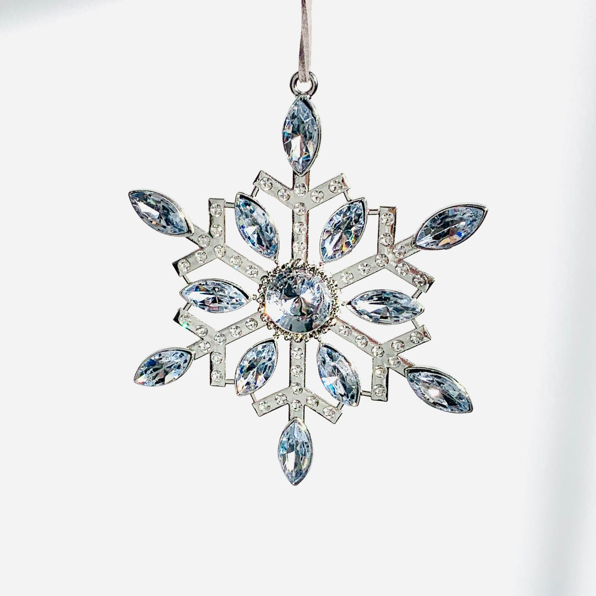 Snowflake Crystal Ornament 15