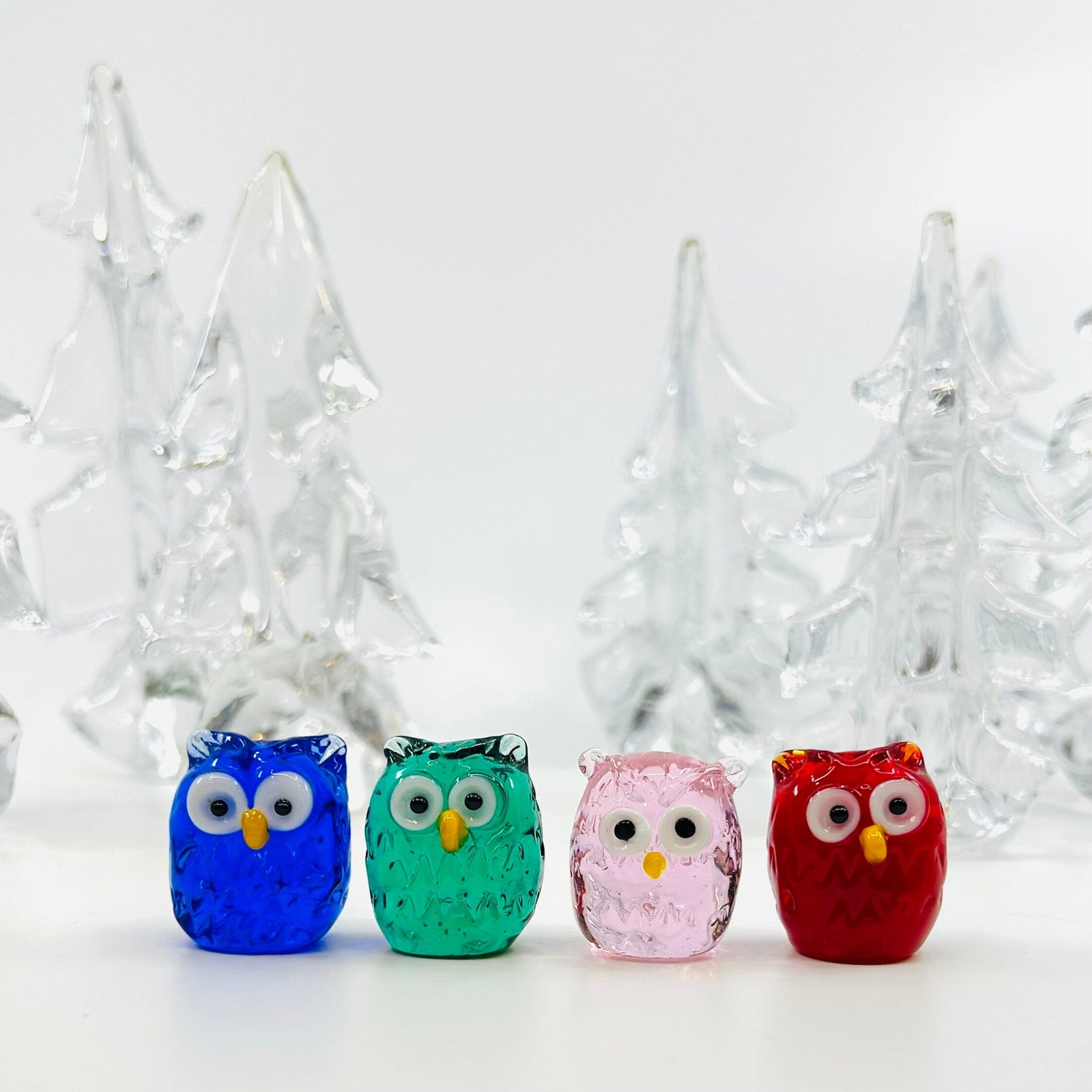 Glass Owls Miniature - 