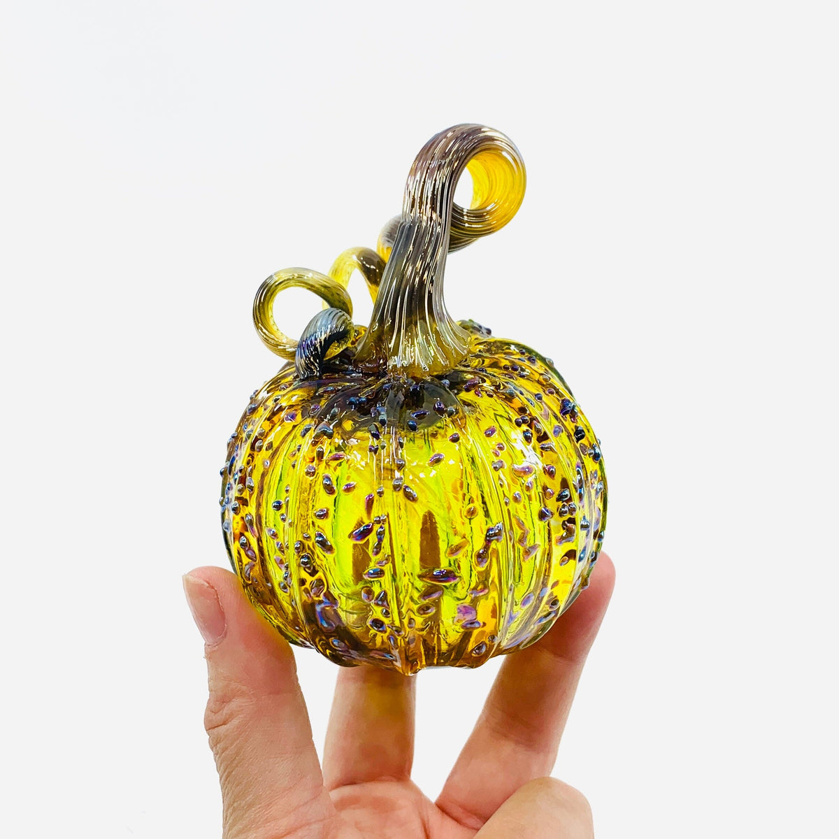 Daily Pumpkin 3475 Mini Gabby Luke Adams Glass Blowing Studio 