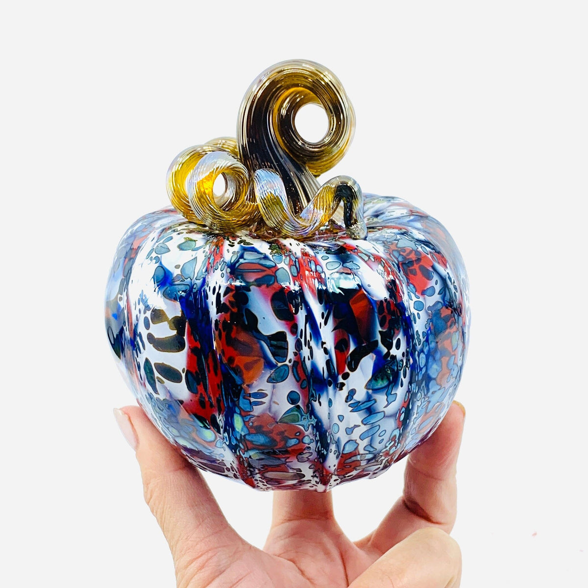 Daily Pumpkin 503 Fall Squat Daily Pumpkin Luke Adams Glass Blowing Studio 