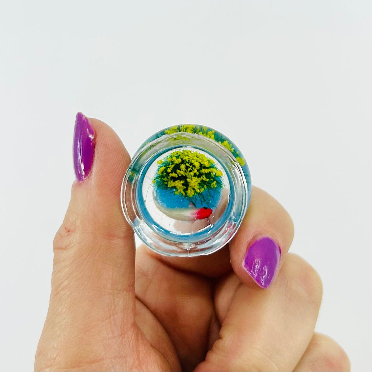 Tiny Fish Bowl Miniature - 