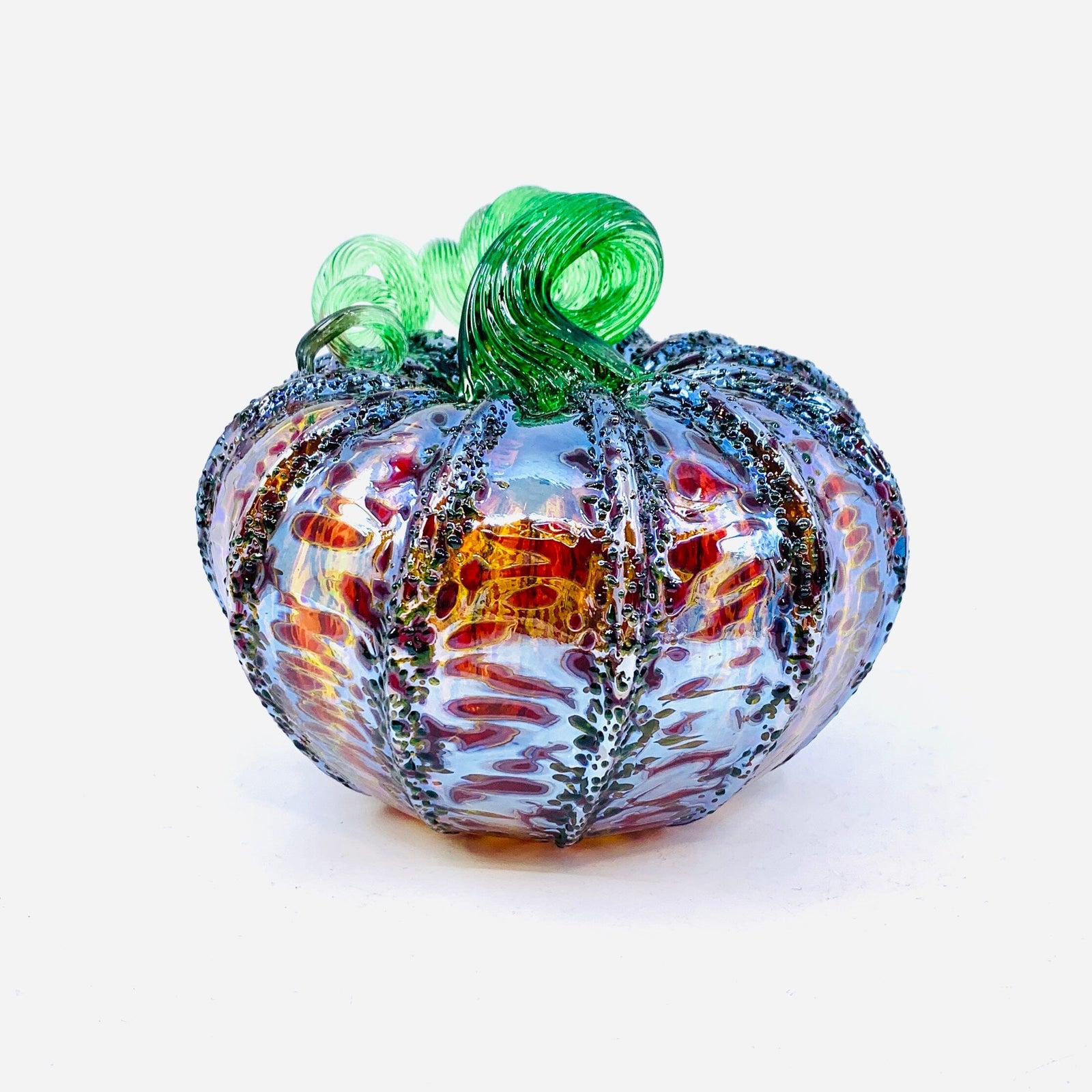 Daily Pumpkin 1497 Holiday Squat Gabby Luke Adams Glass Blowing Studio 