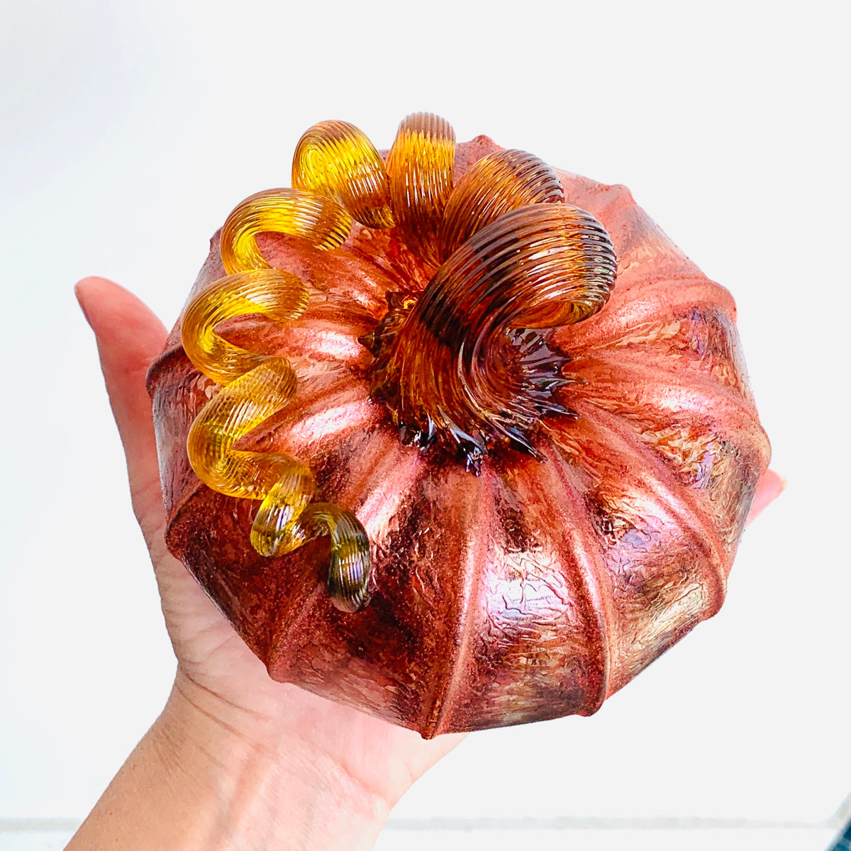 Daily Pumpkin 3660 Fall Shimmer Jumbo Squat