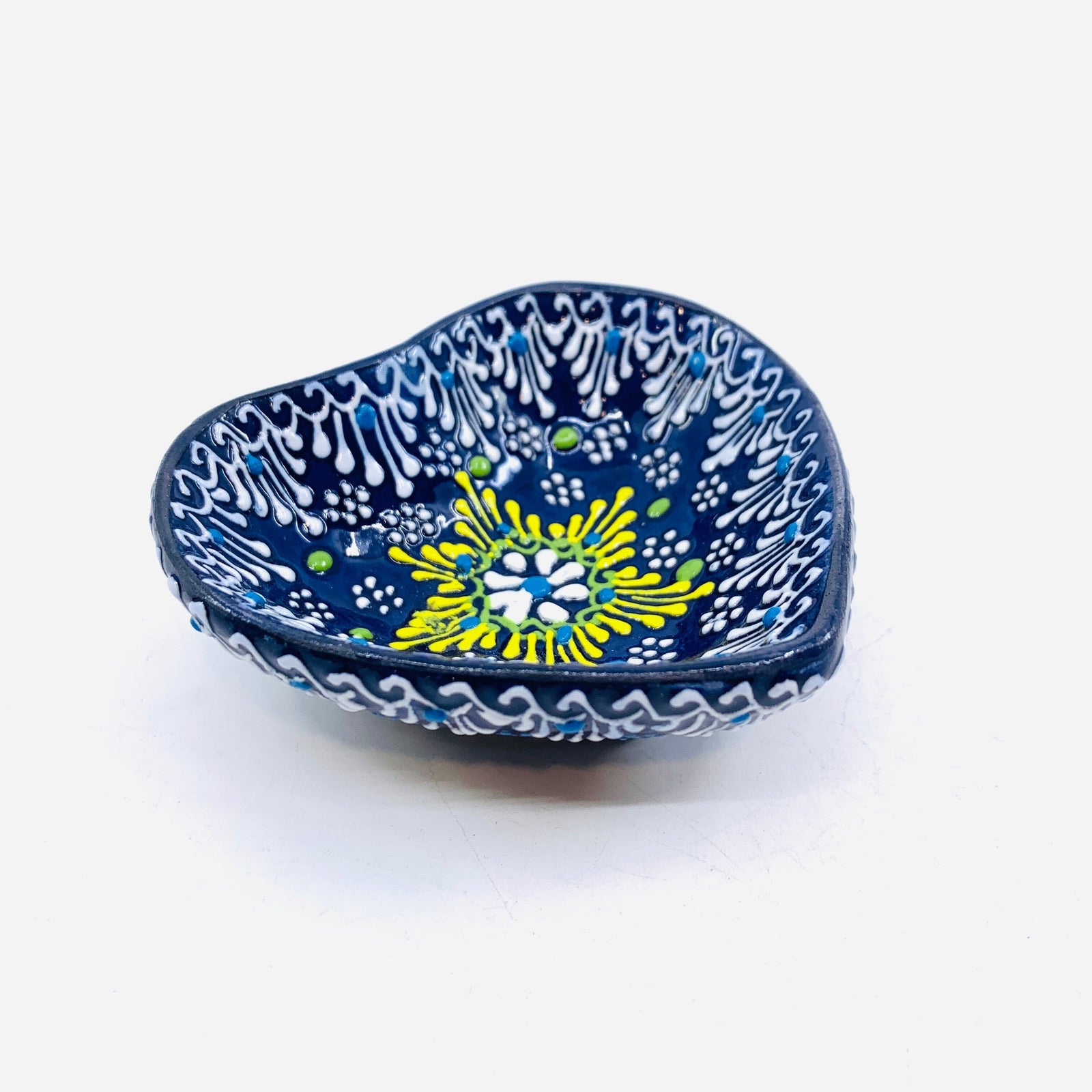 Heart Design Handmade Turkish Bowl 43 Decor Natto USA 