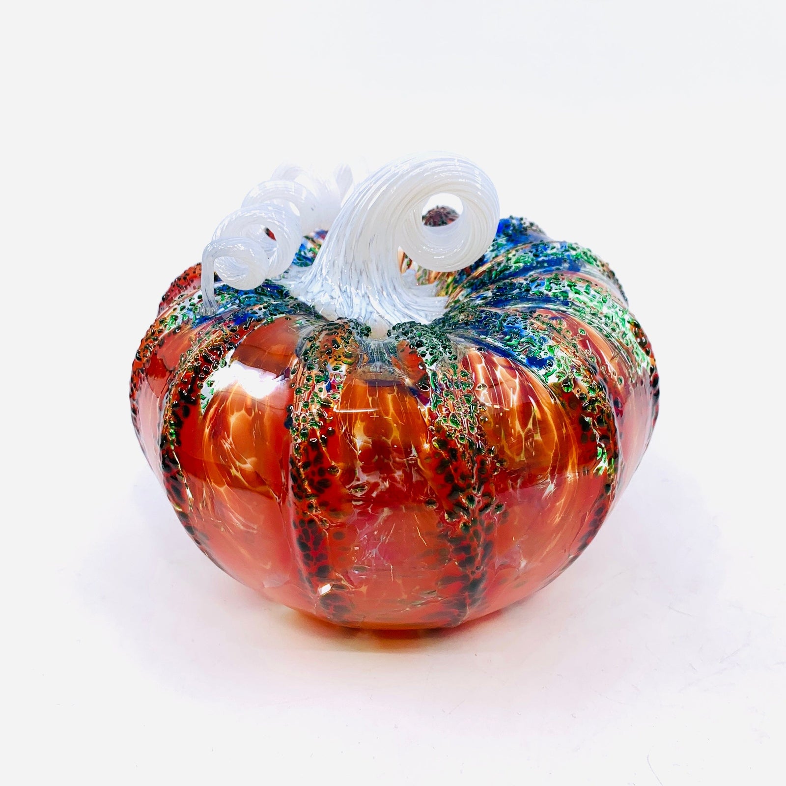 Daily Pumpkin 1549 Holiday Squat Gabby Luke Adams Glass Blowing Studio 