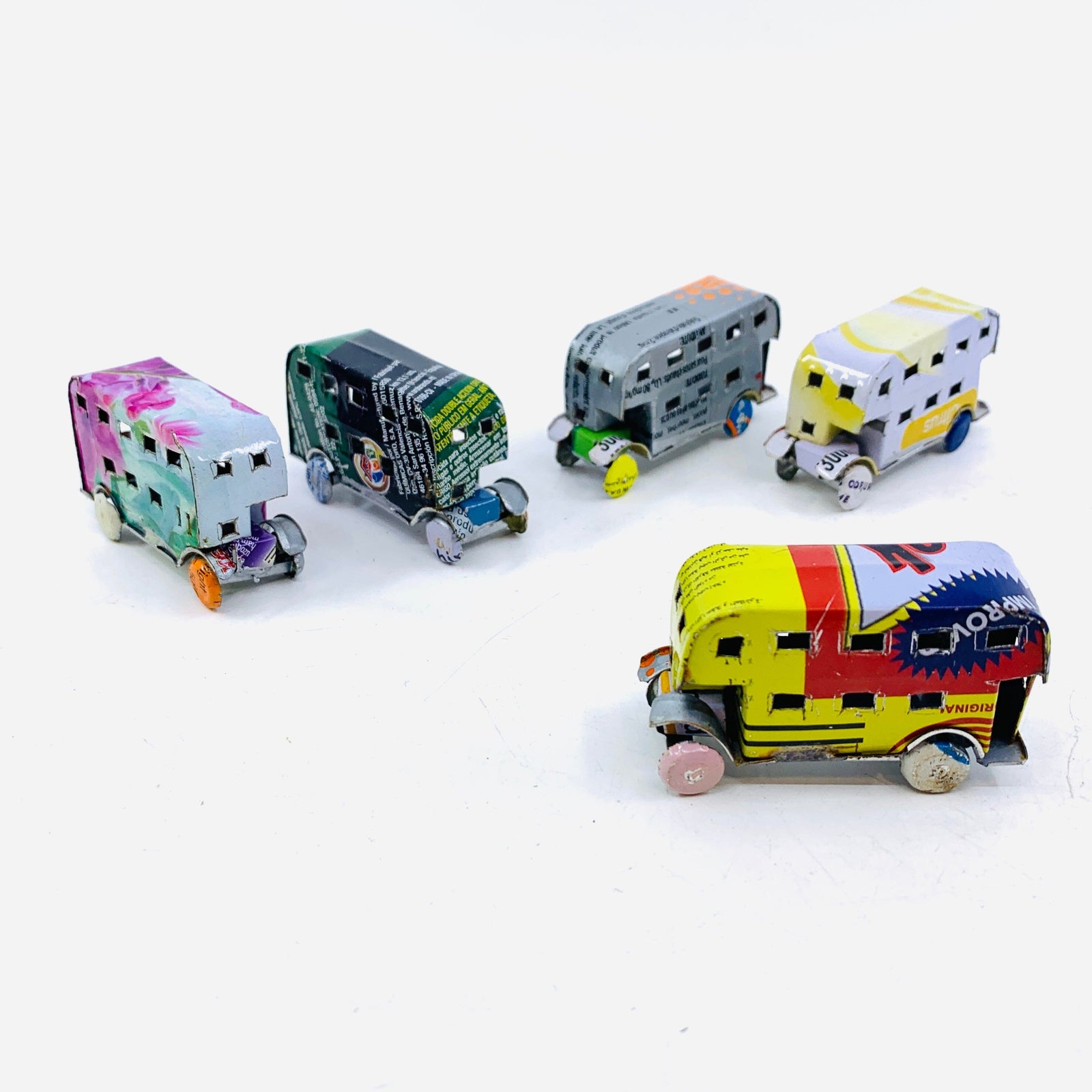 Tiny Tin Vehicles - Bus Miniature East Africa Co. 