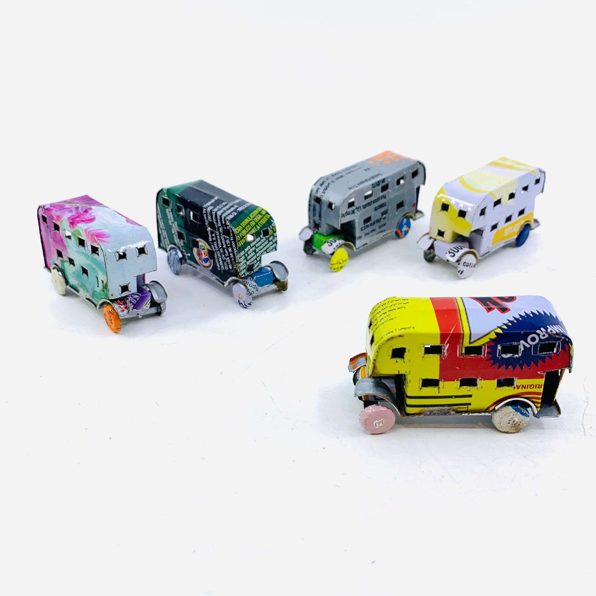 Tiny Tin Vehicles - Bus Miniature East Africa Co. 