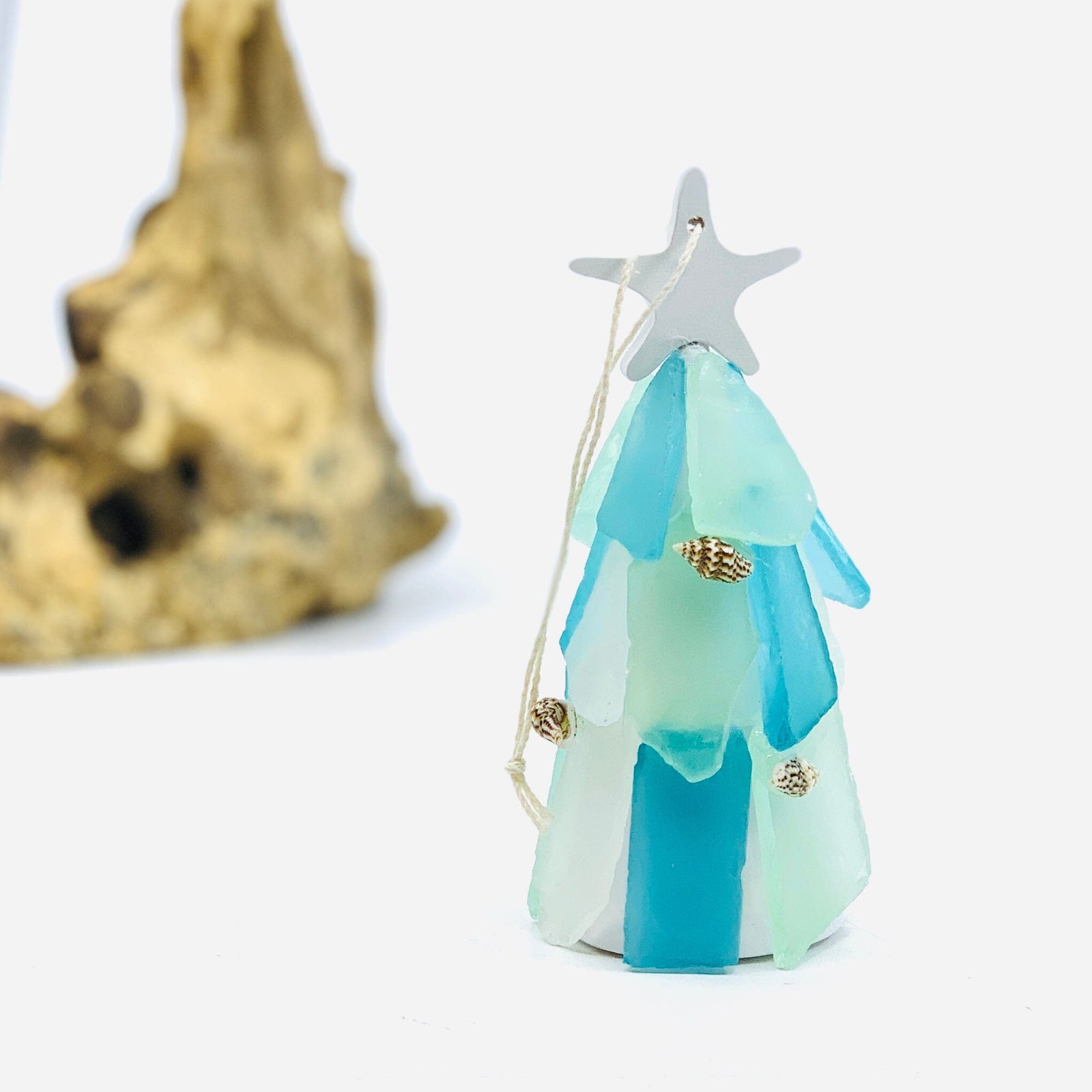 Sea Glass Tree Ornament Chesapeake Bay 