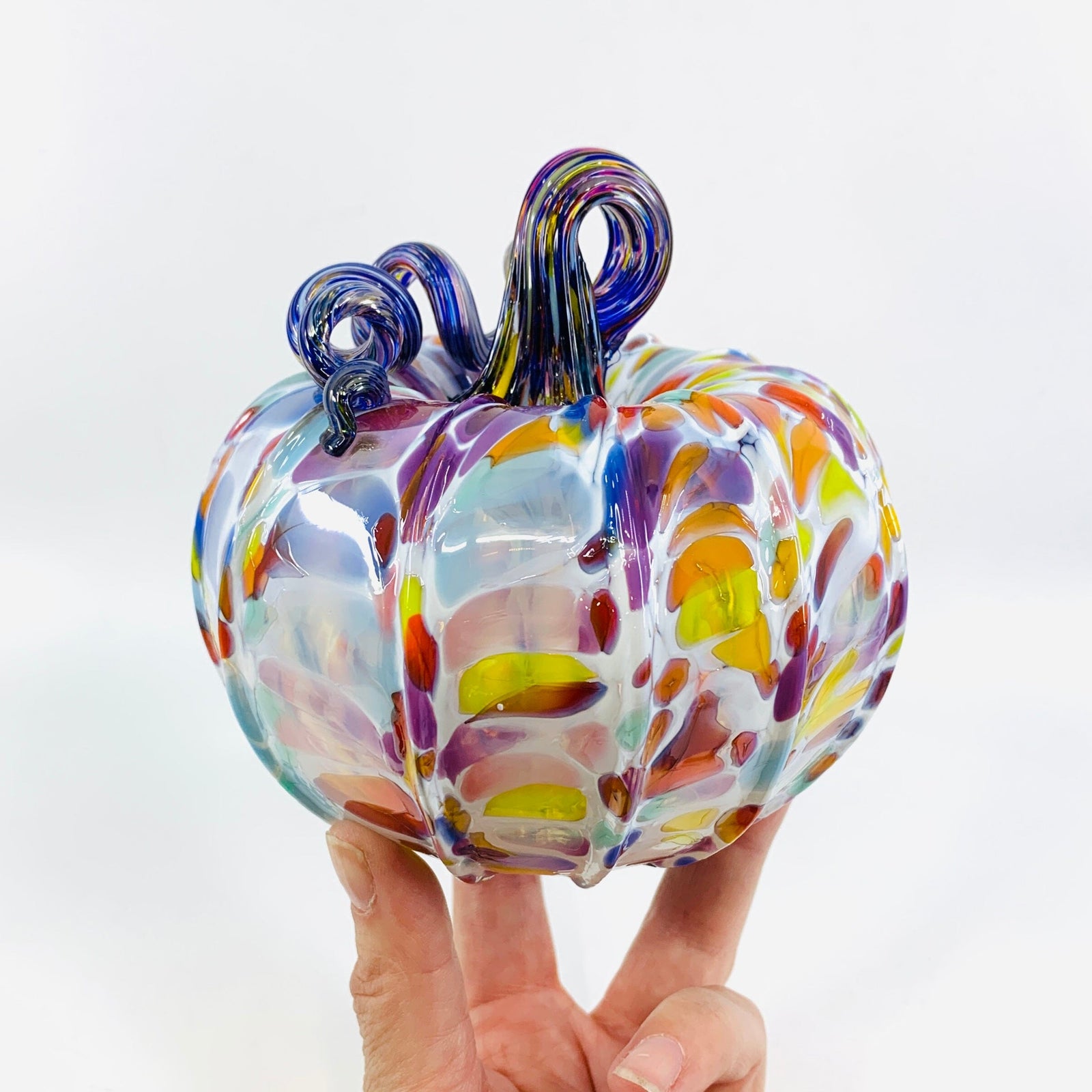 Daily Pumpkin 1050 Squat Gabby Luke Adams Glass Blowing Studio 