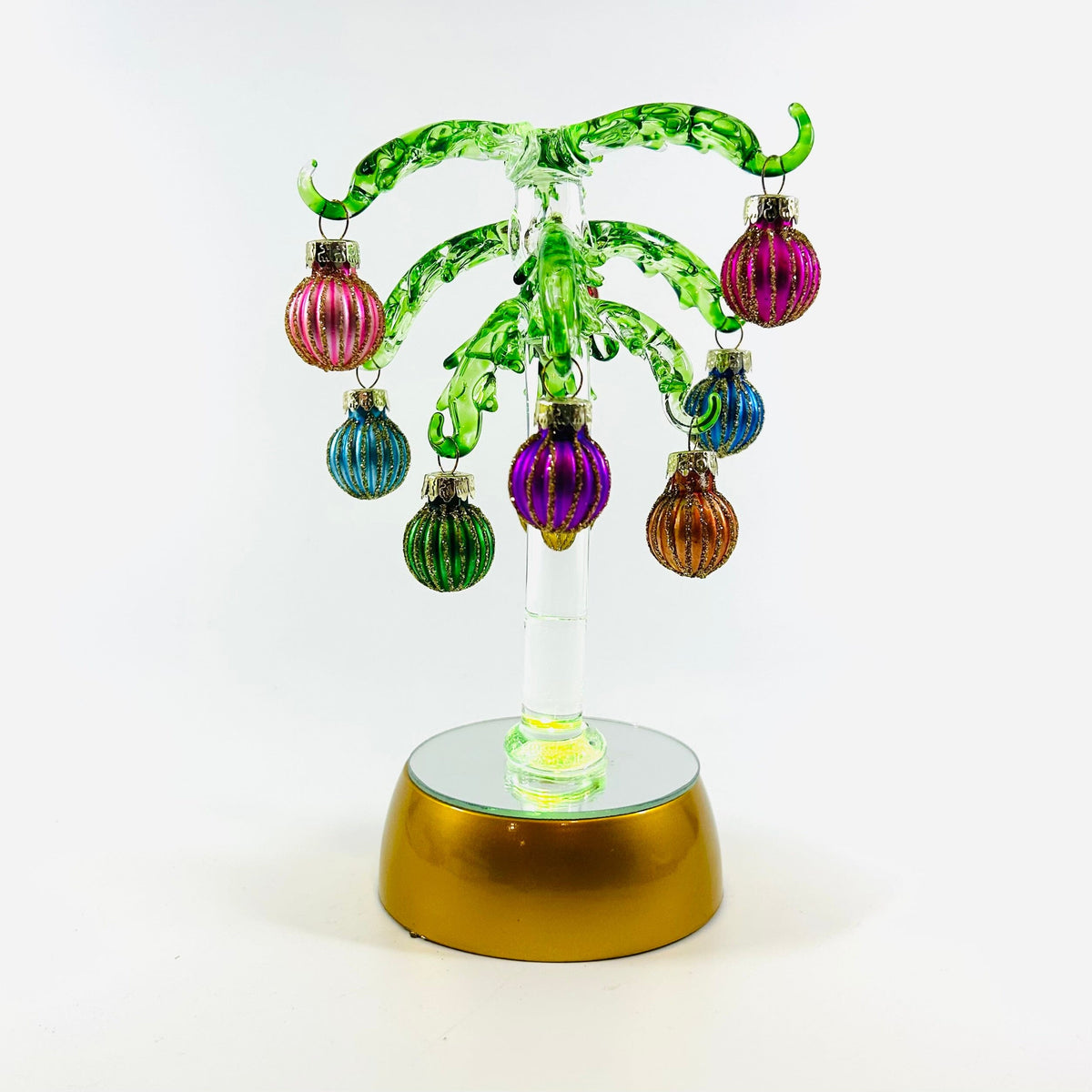 Glass Lighted Palm Tree 22 Decor Gift Essentials 