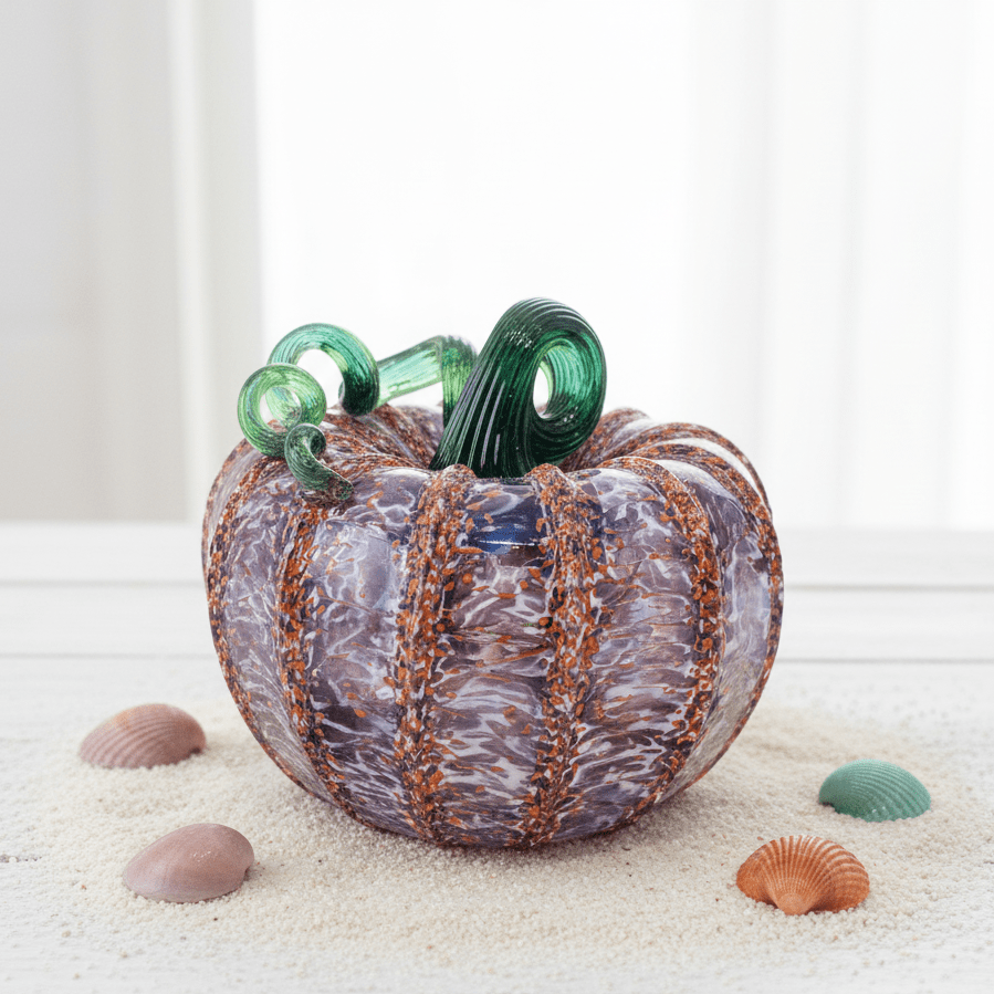 Daily Pumpkin 1434 Squat Gabby Luke Adams Glass Blowing Studio 