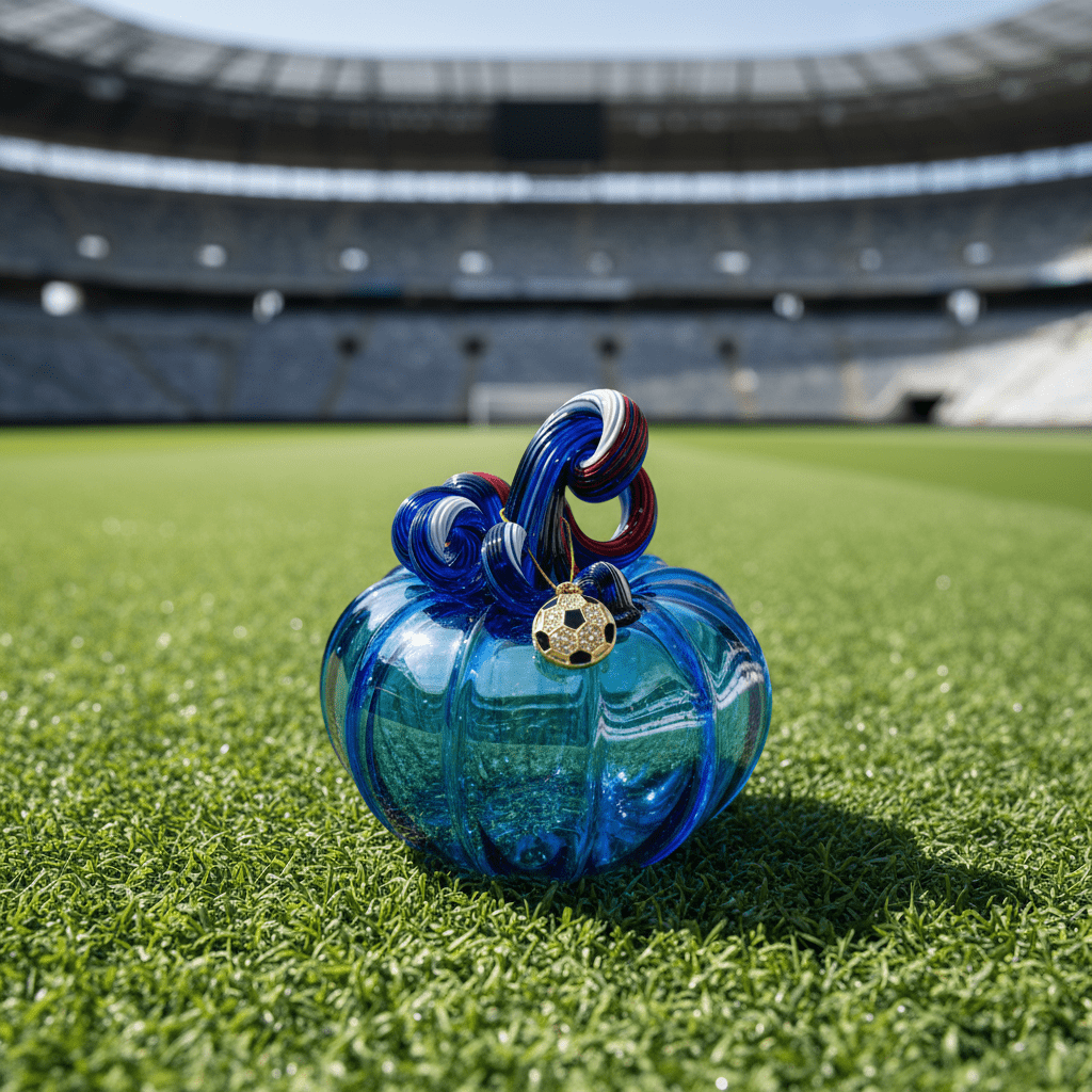 World Cup 2026 Squat Pumpkins Inspo Luke Adams Glass Blowing Studio Red - White - Blue 