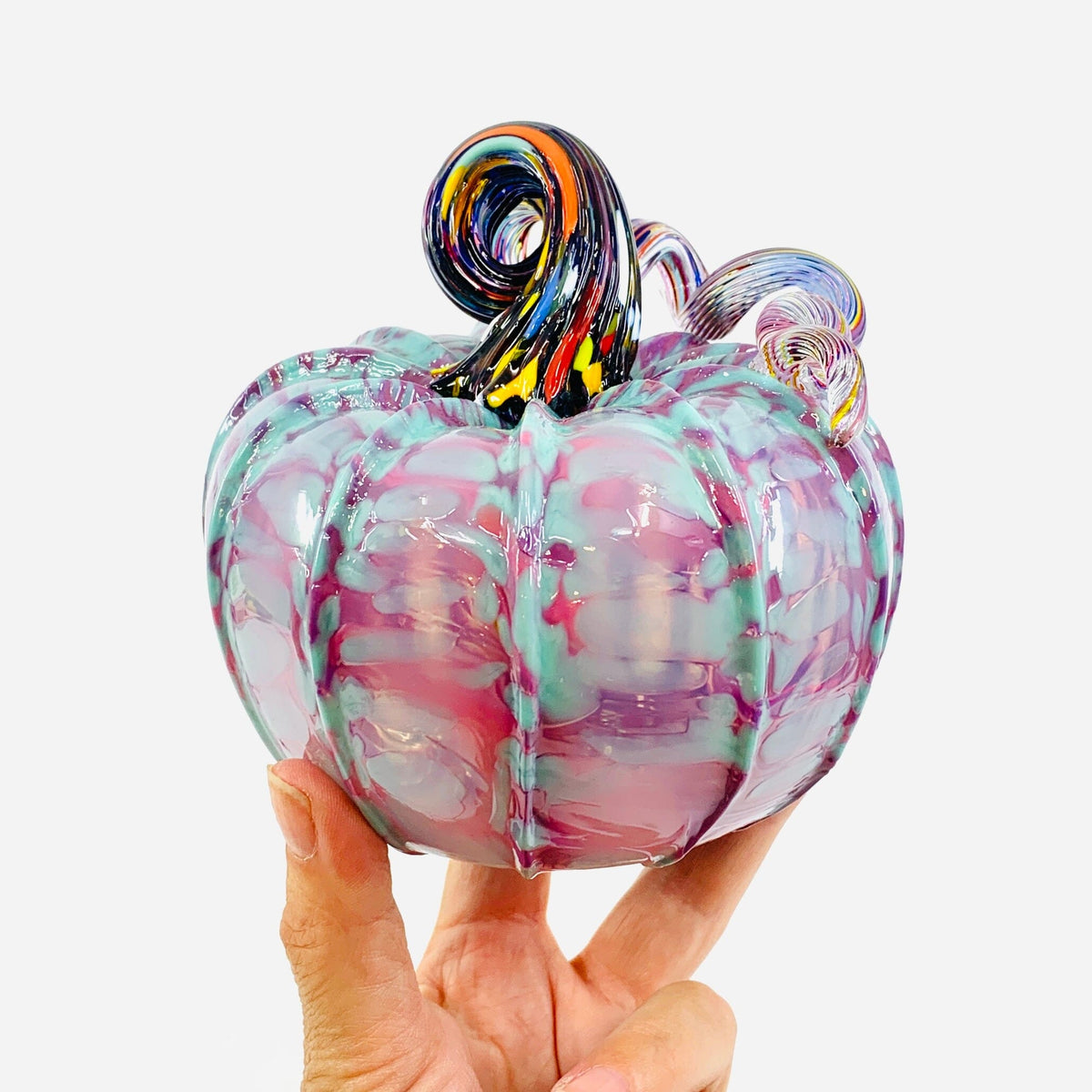 Daily Pumpkin 2771 Squat Gabby Luke Adams Glass Blowing Studio 