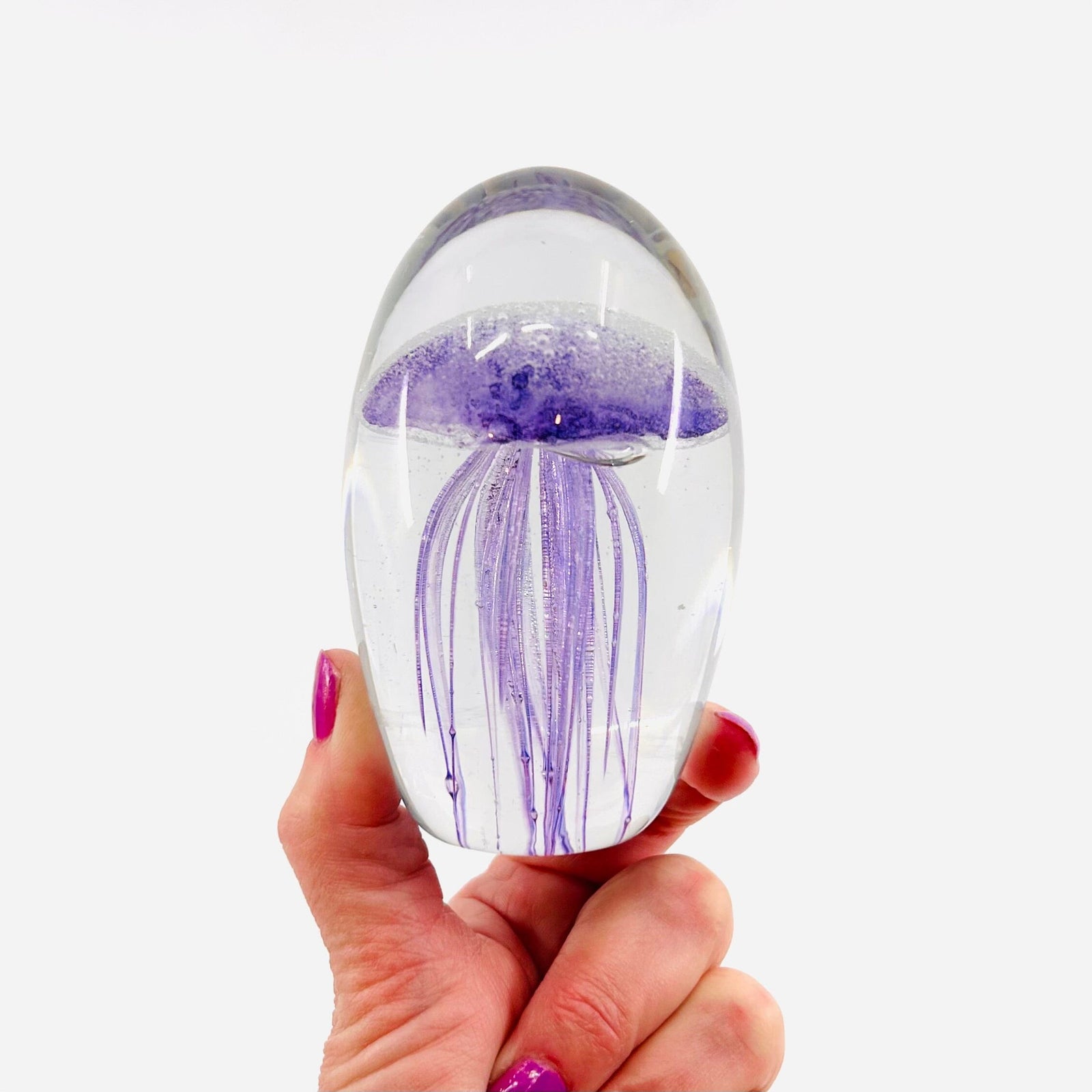Purple Jellyfish Paperweight 19 Decor Chesapeake Bay 