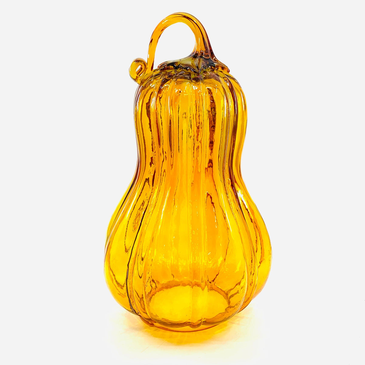 Glass Gourd Dome - Harvest India House Brass 