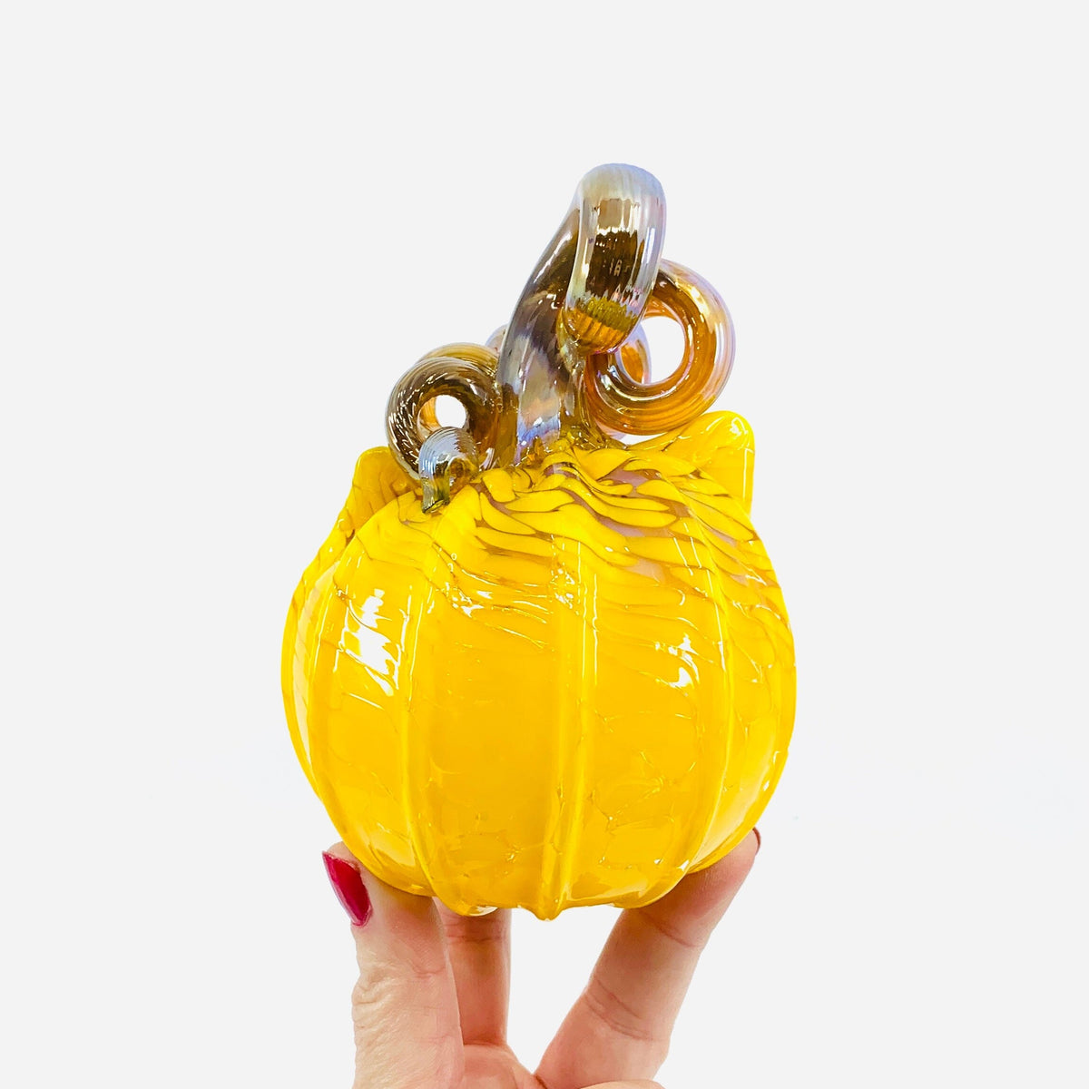 Daily Pumpkin 3716 "Practice" Catkin Gabby Luke Adams Glass Blowing Studio 