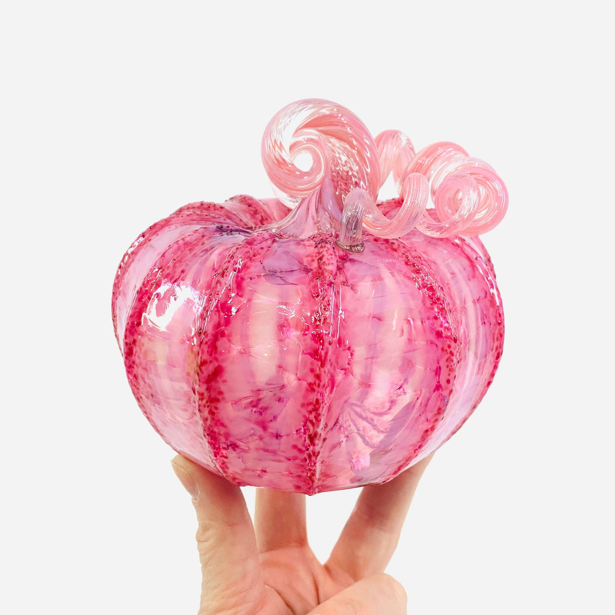 Daily Pumpkin 2661 Sweetheart Squat Gabby Luke Adams Glass Blowing Studio 