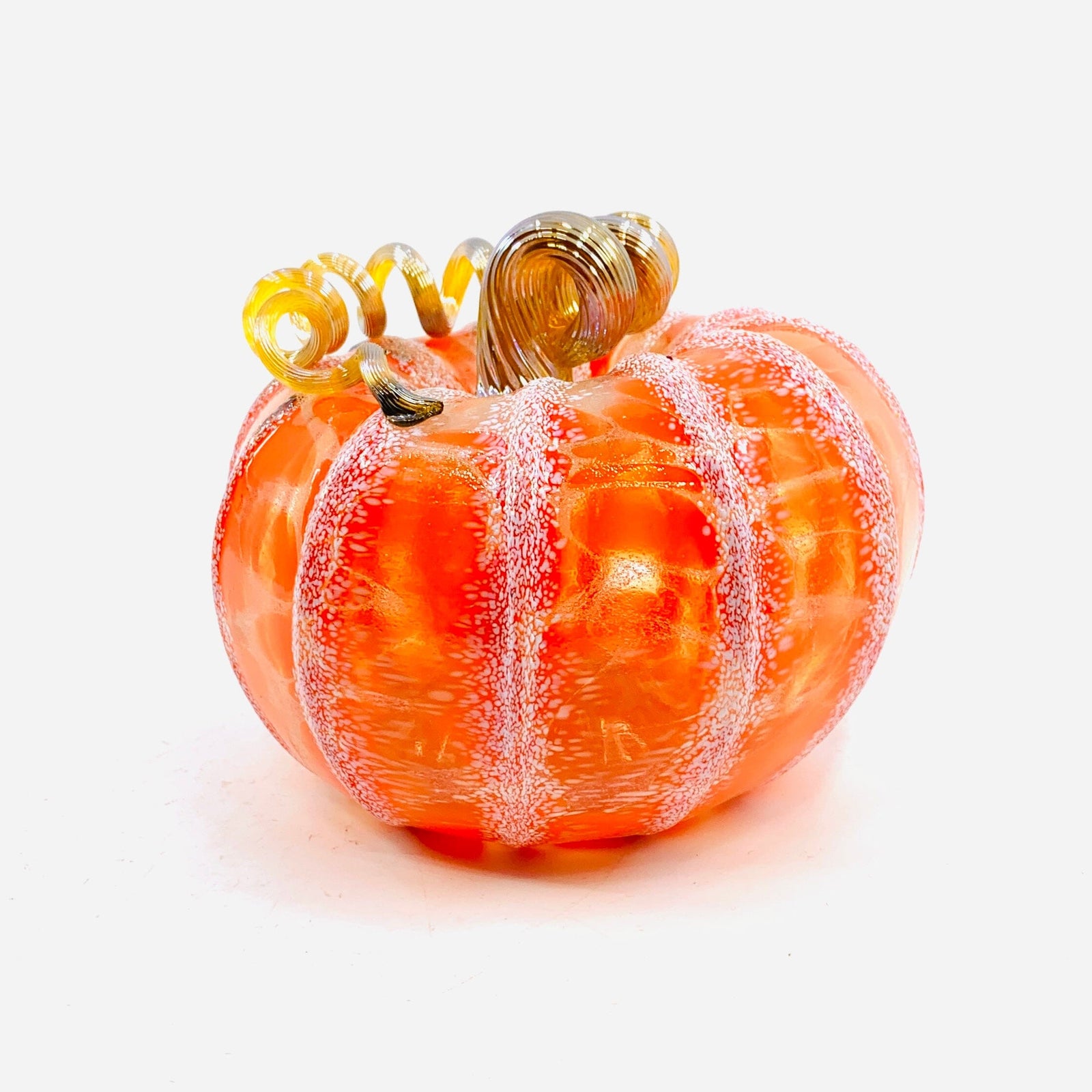 Daily Pumpkin 265 Fall Squat Daily Pumpkin Luke Adams Glass Blowing Studio 