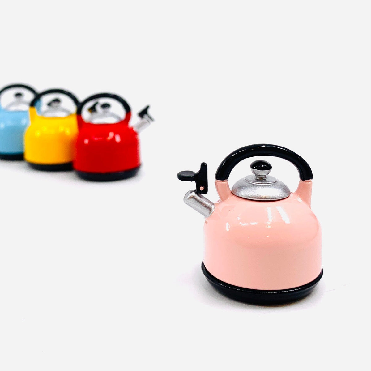 Miniature Kettle, Pink Miniature - 