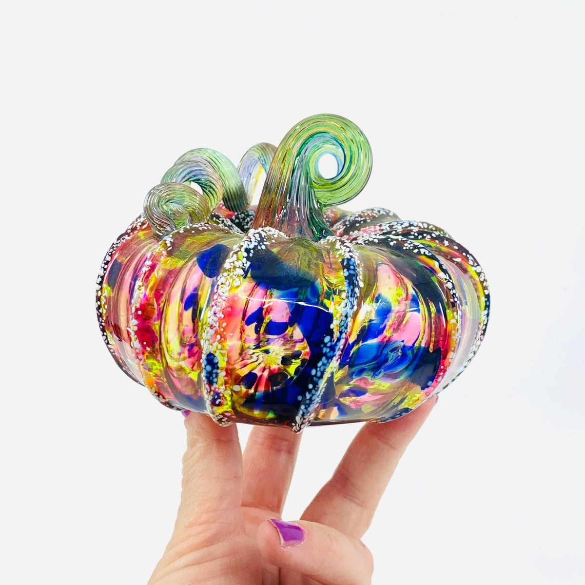 Daily Pumpkin 3149 Practice Squat Gabby Luke Adams Glass Blowing Studio 