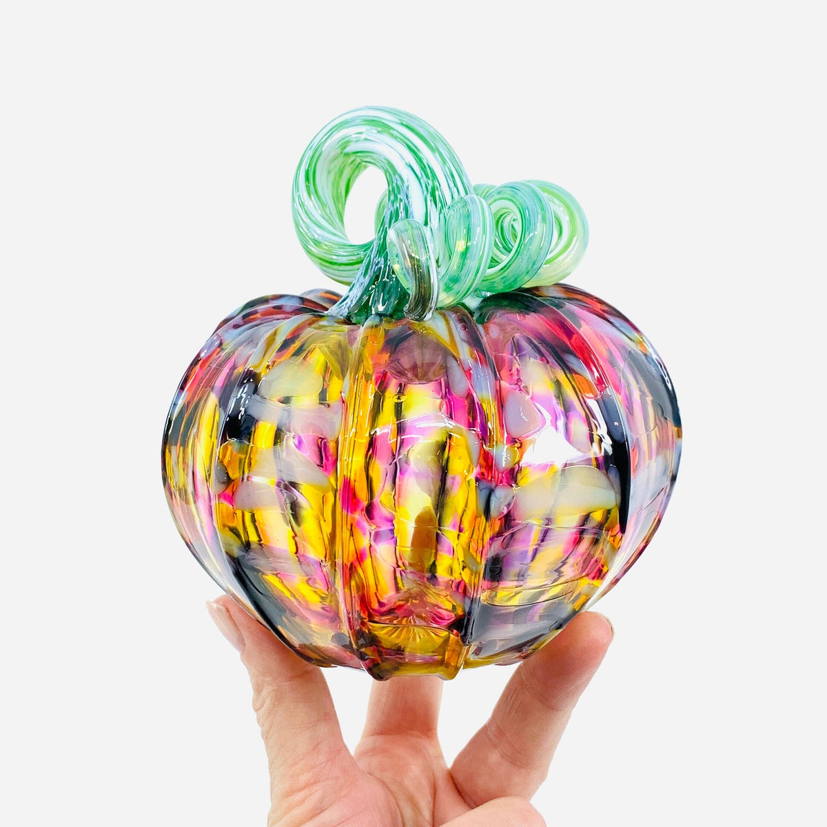 Daily Pumpkin 35 Squat Gabby Luke Adams Glass Blowing Studio 