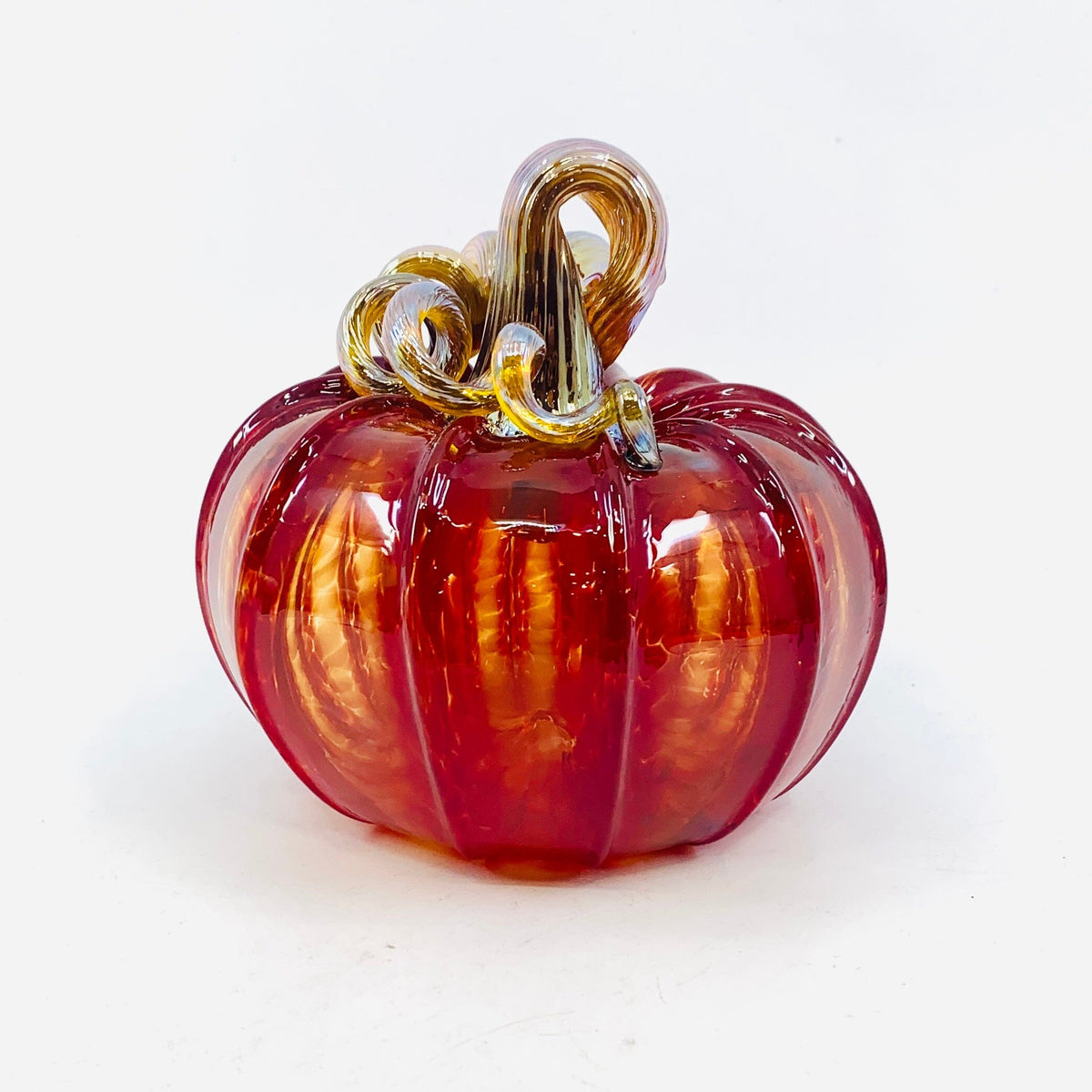 Daily Pumpkin 2695 Sweetheart Squat Gabby Luke Adams Glass Blowing Studio 