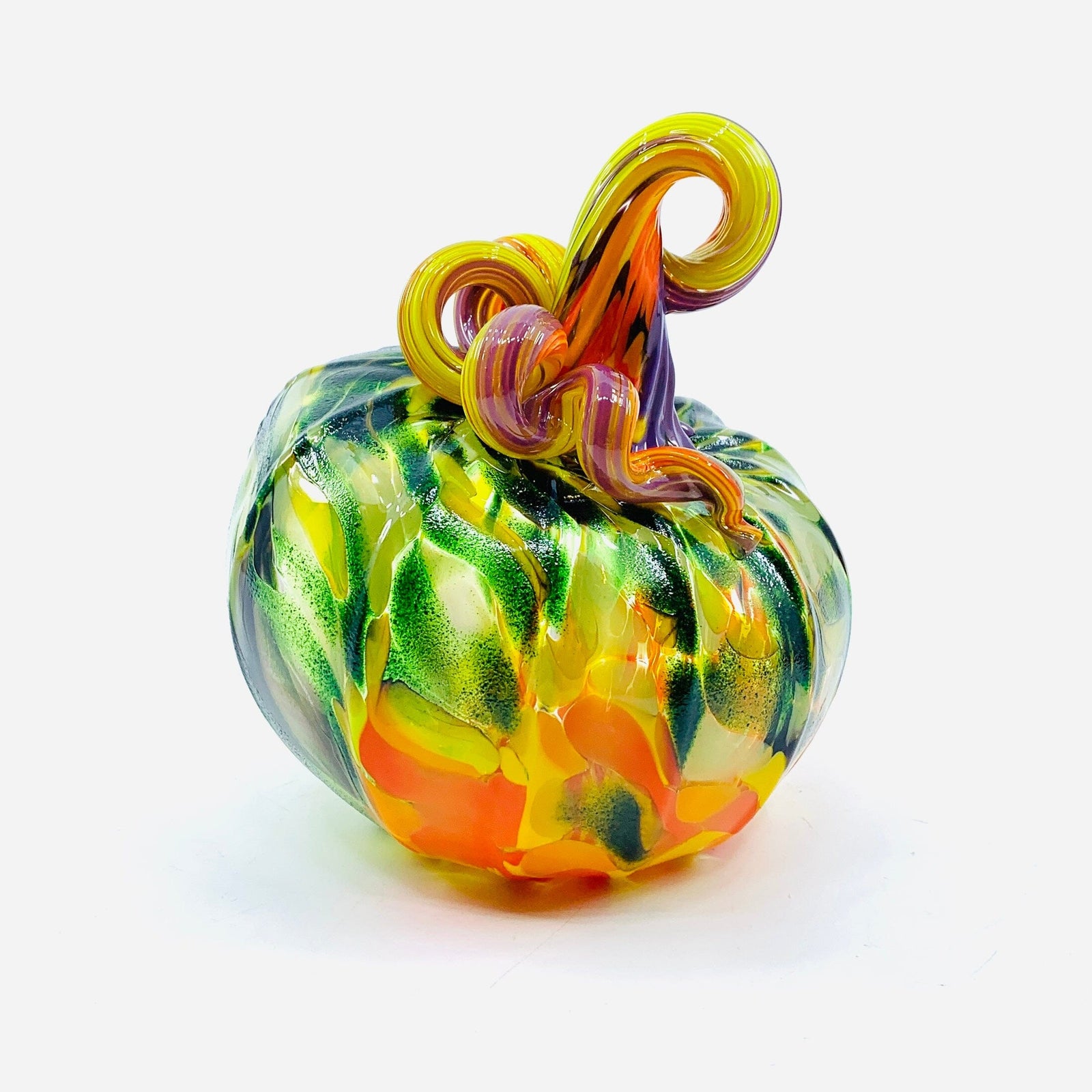 Daily Pumpkin 3624 Oops Squat Gabby Luke Adams Glass Blowing Studio 
